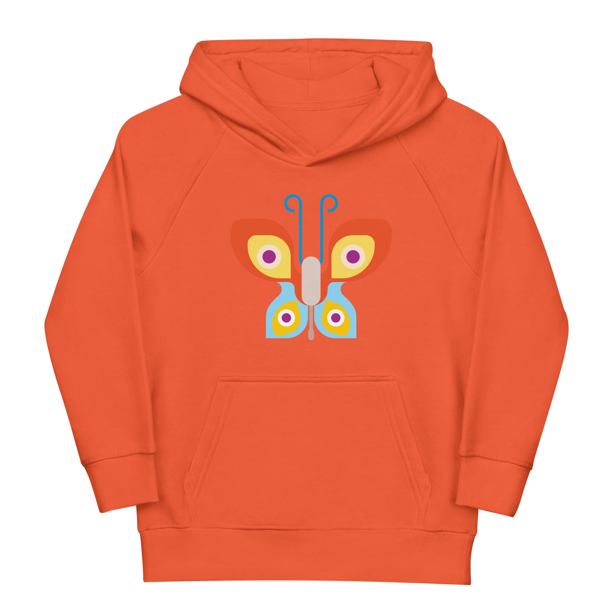 Kids eco hoodie Butterfly