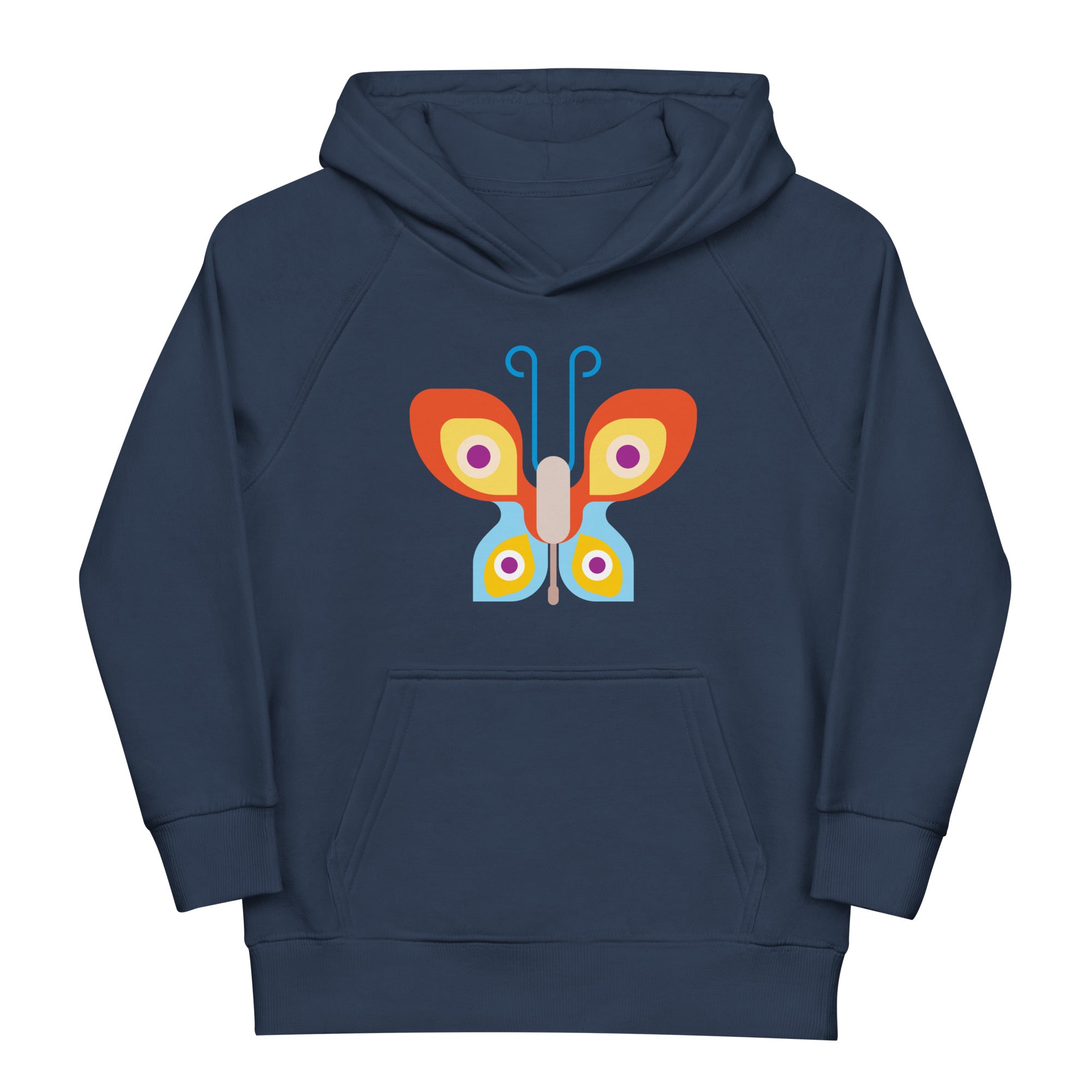 Kids eco hoodie Butterfly