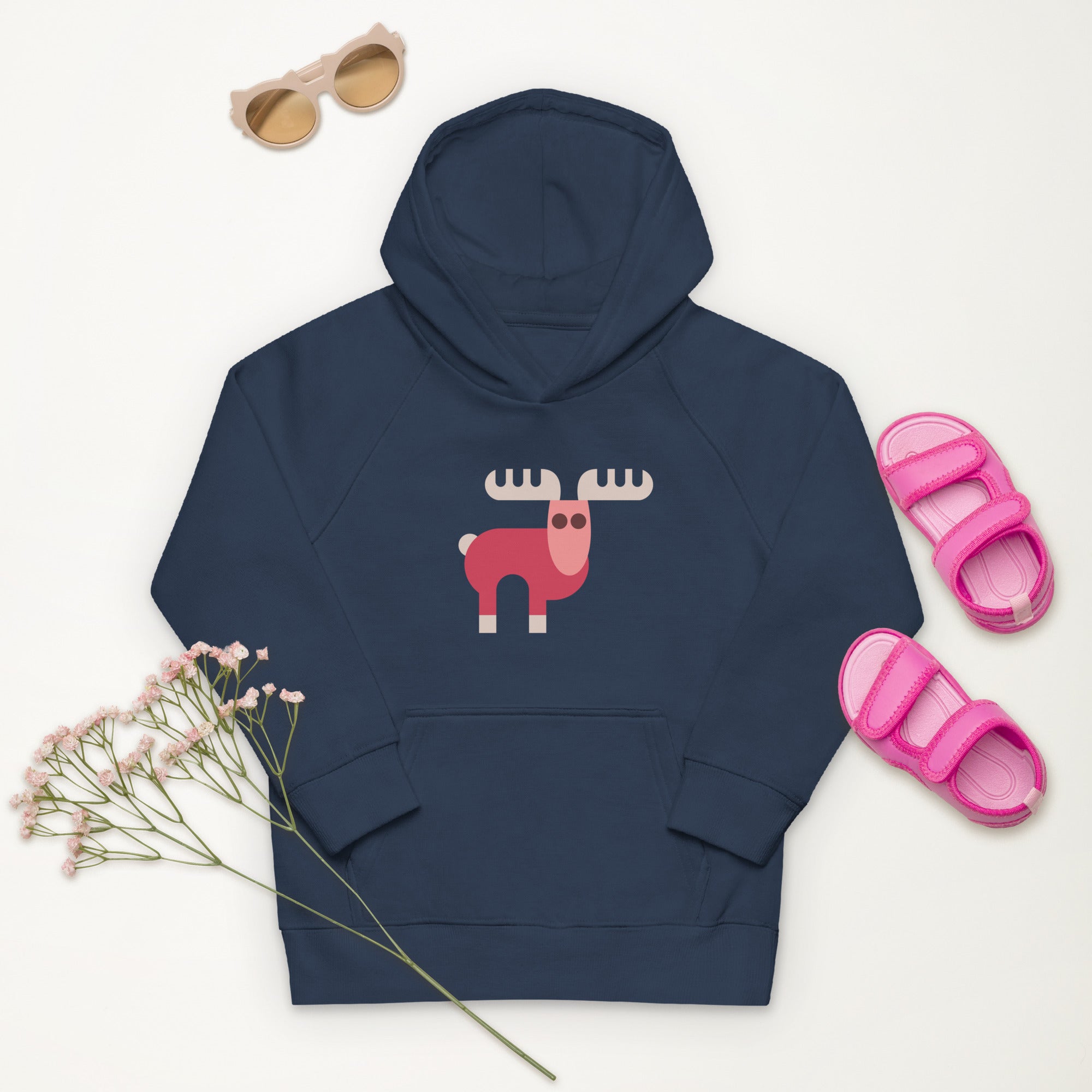 Kids eco hoodie Elk