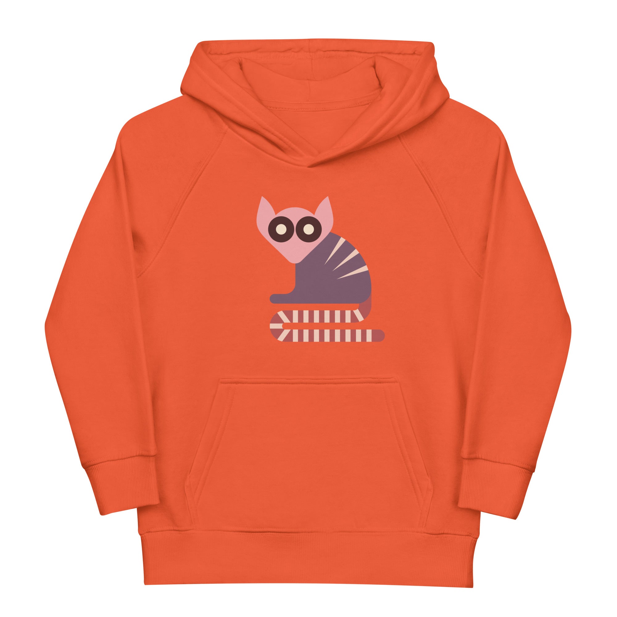 Kids eco hoodie Lemurs