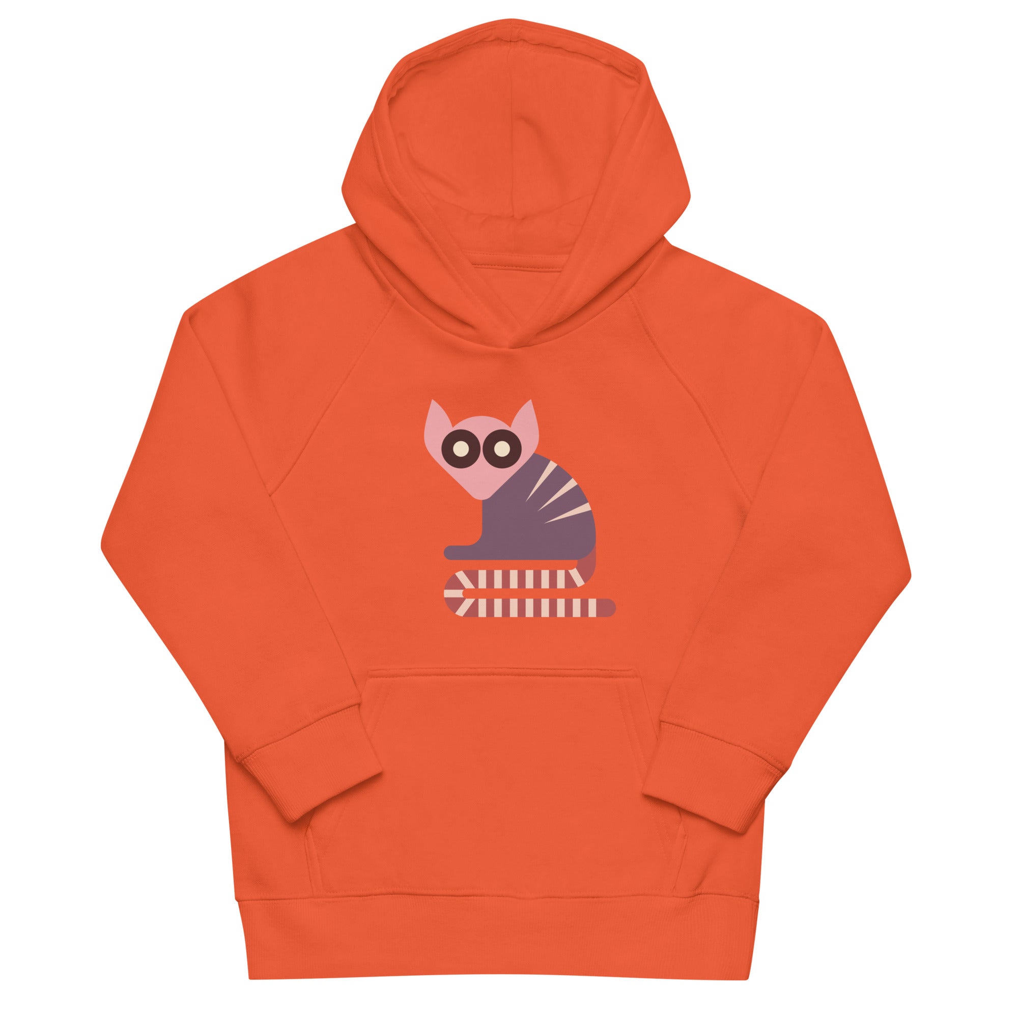 Kids eco hoodie Lemurs