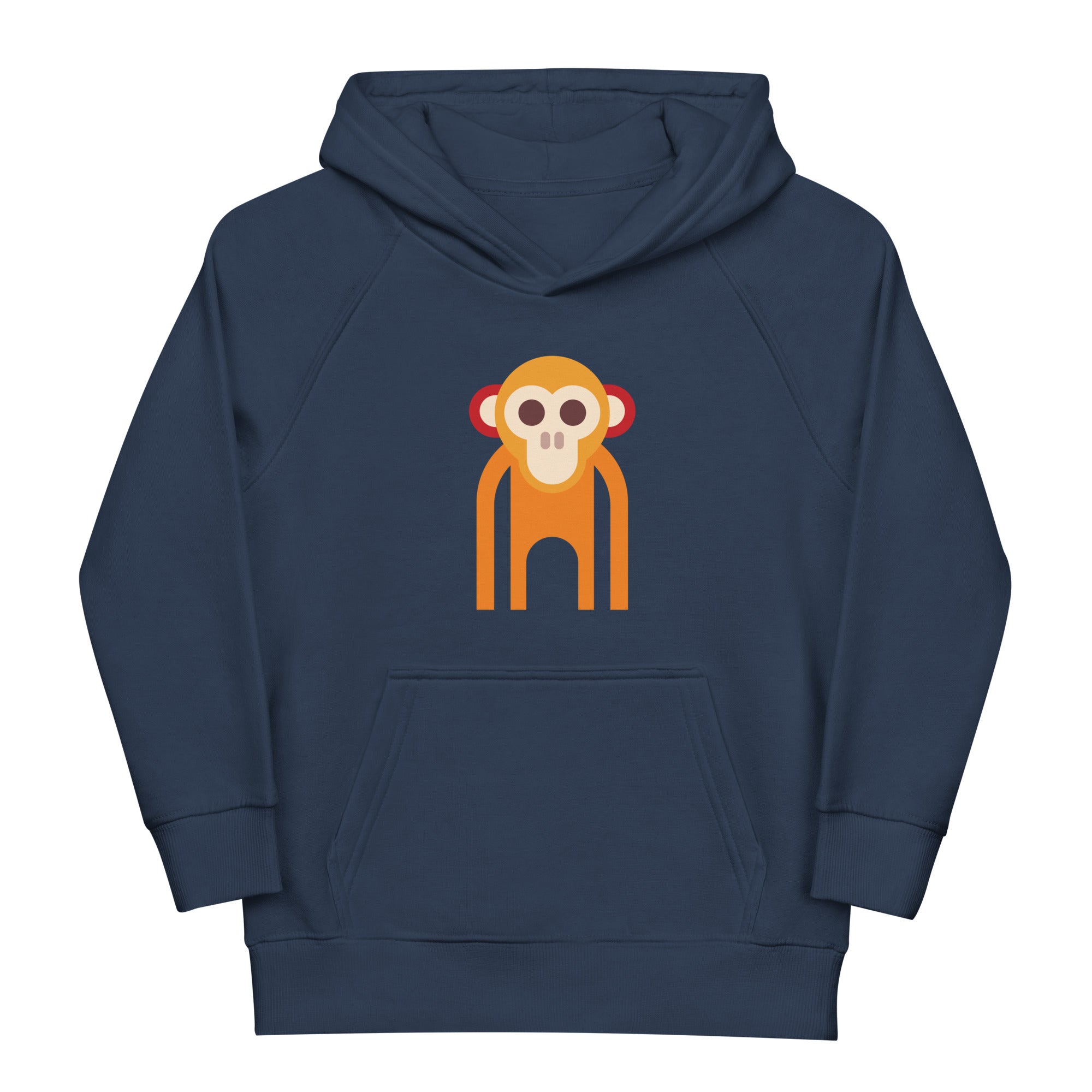 Kids eco hoodie Monkey I