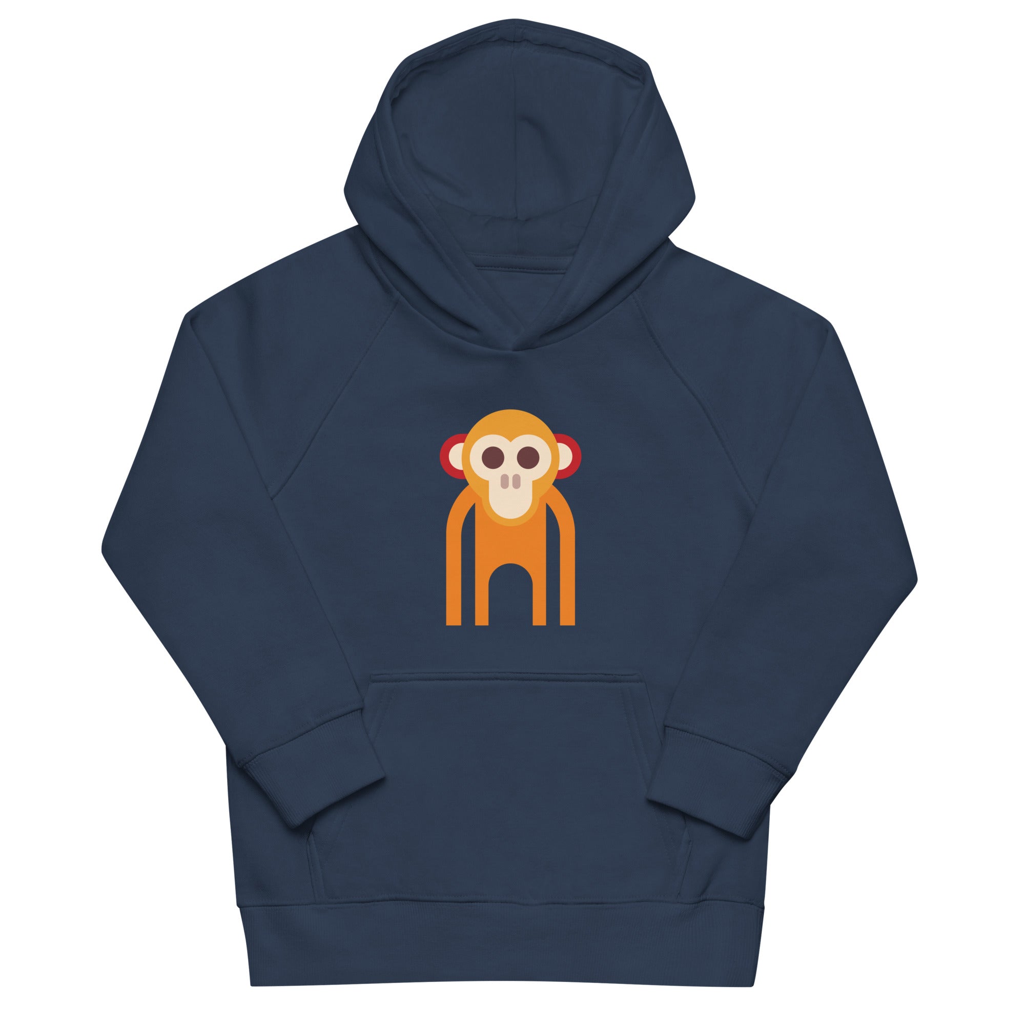 Kids eco hoodie Monkey I