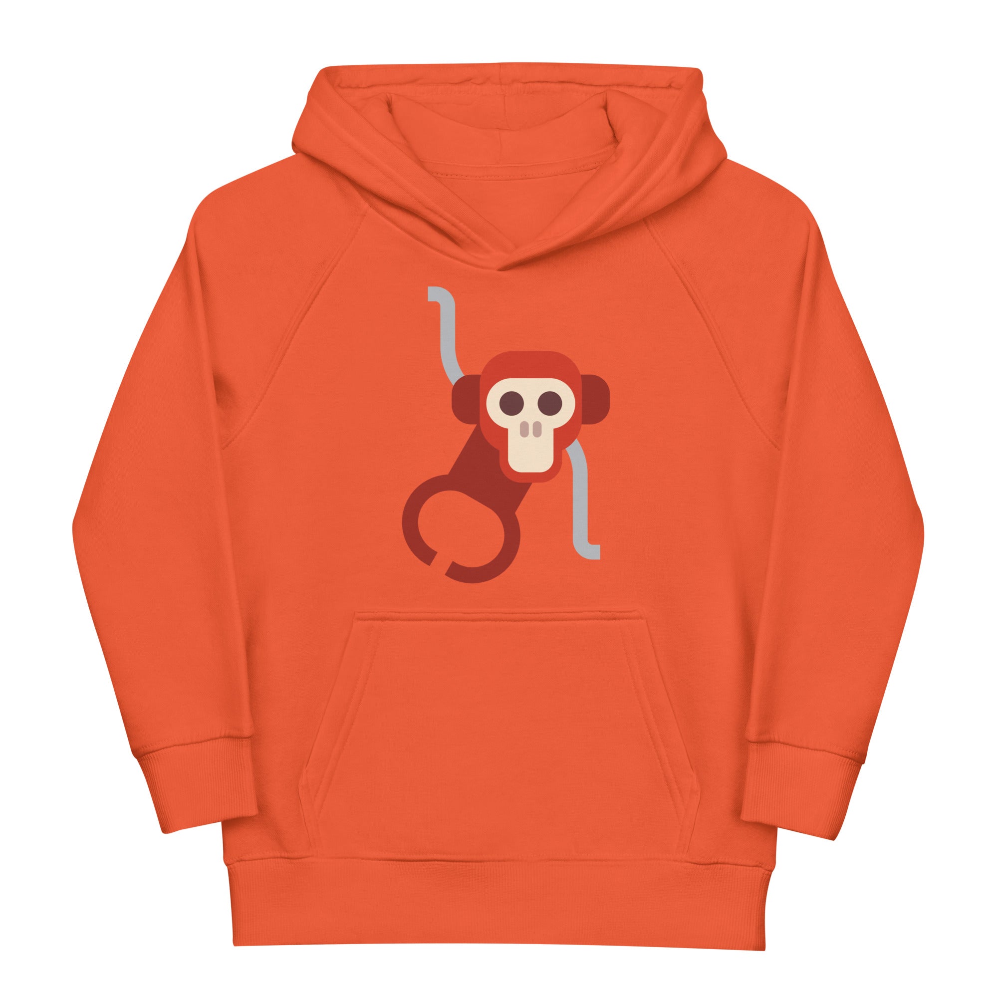 Kids eco hoodie Monkey II