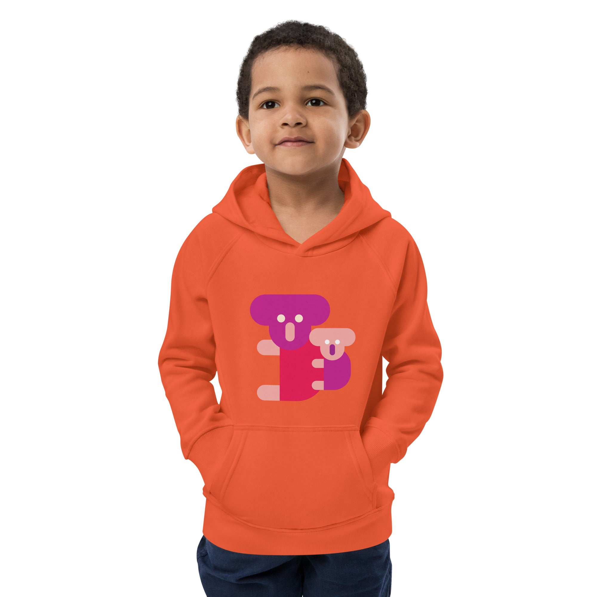 Kids eco hoodie Panda