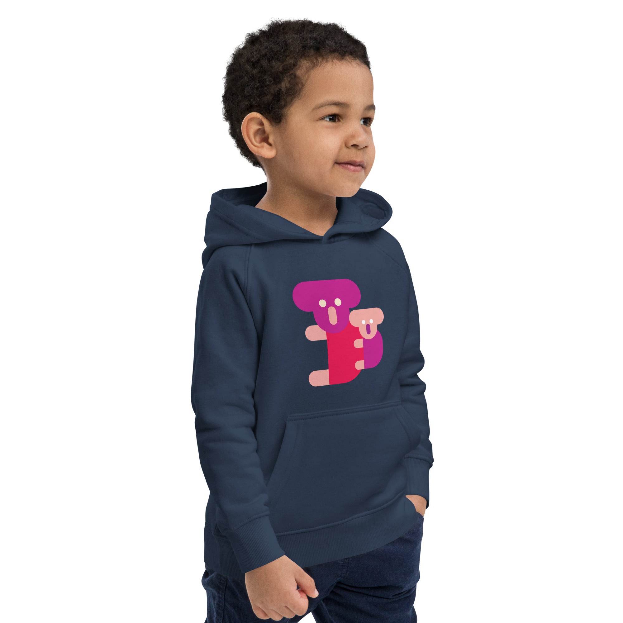 Kids eco hoodie Panda
