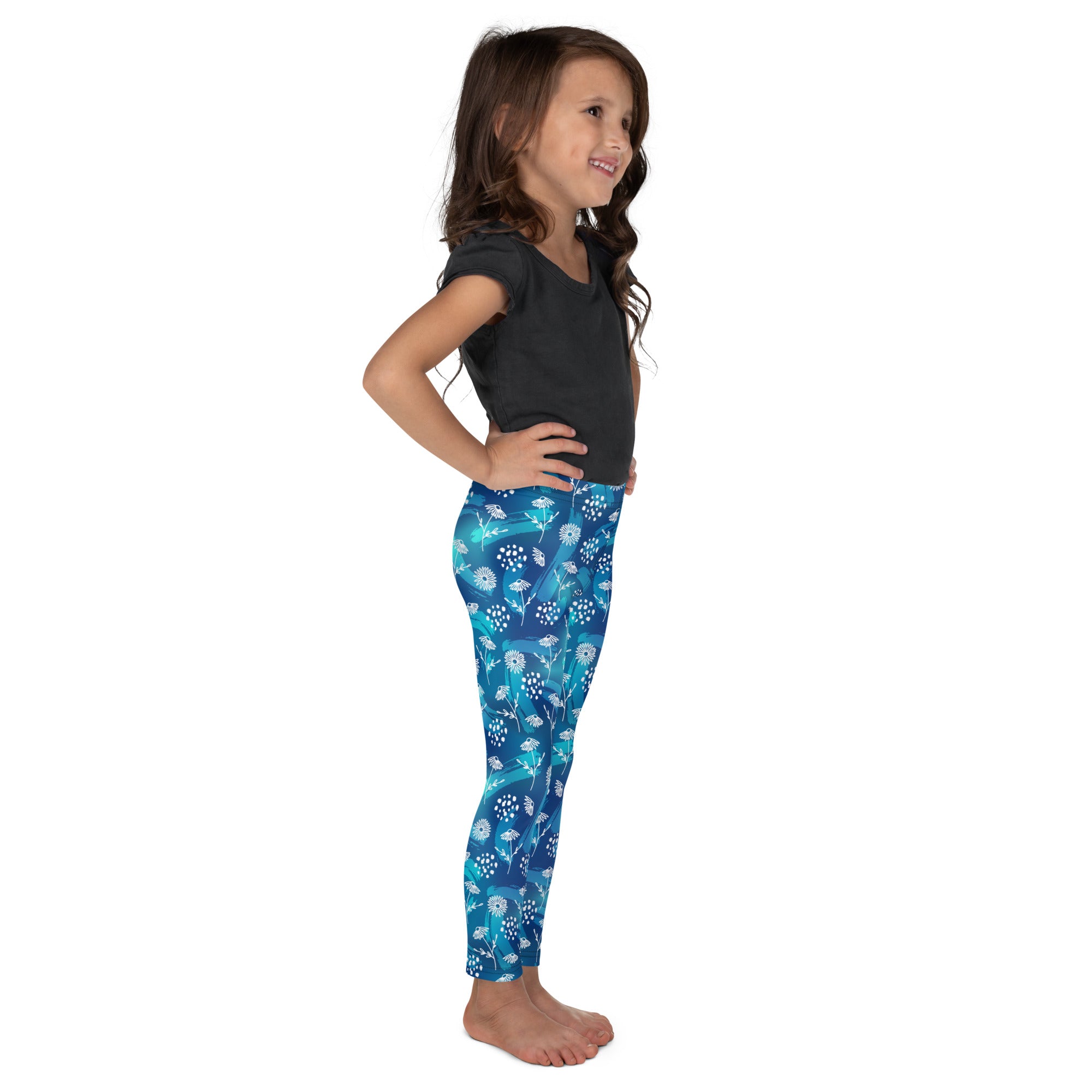 Kid's Leggings Botanical Pattern I