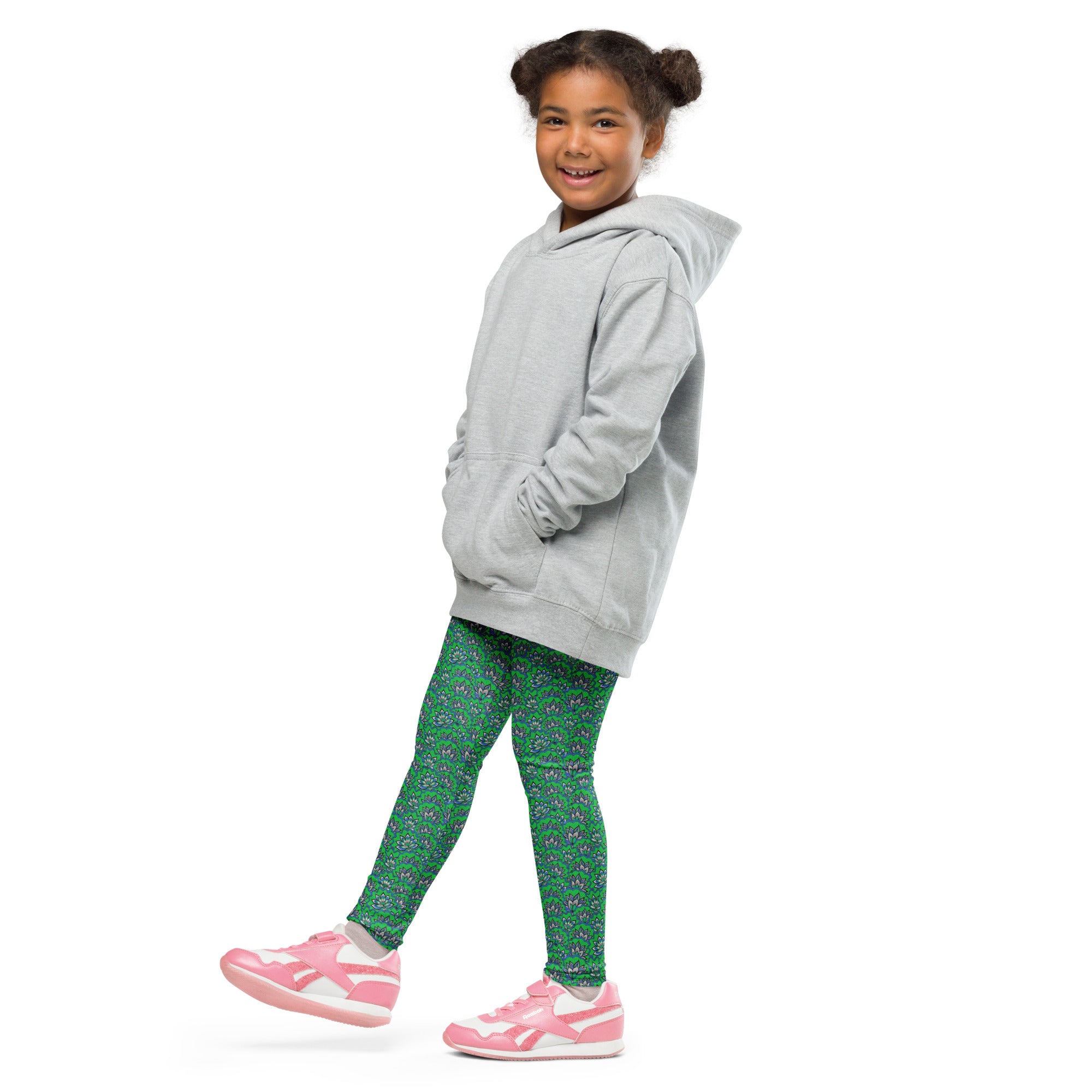 Kid's Leggings Lotus Green