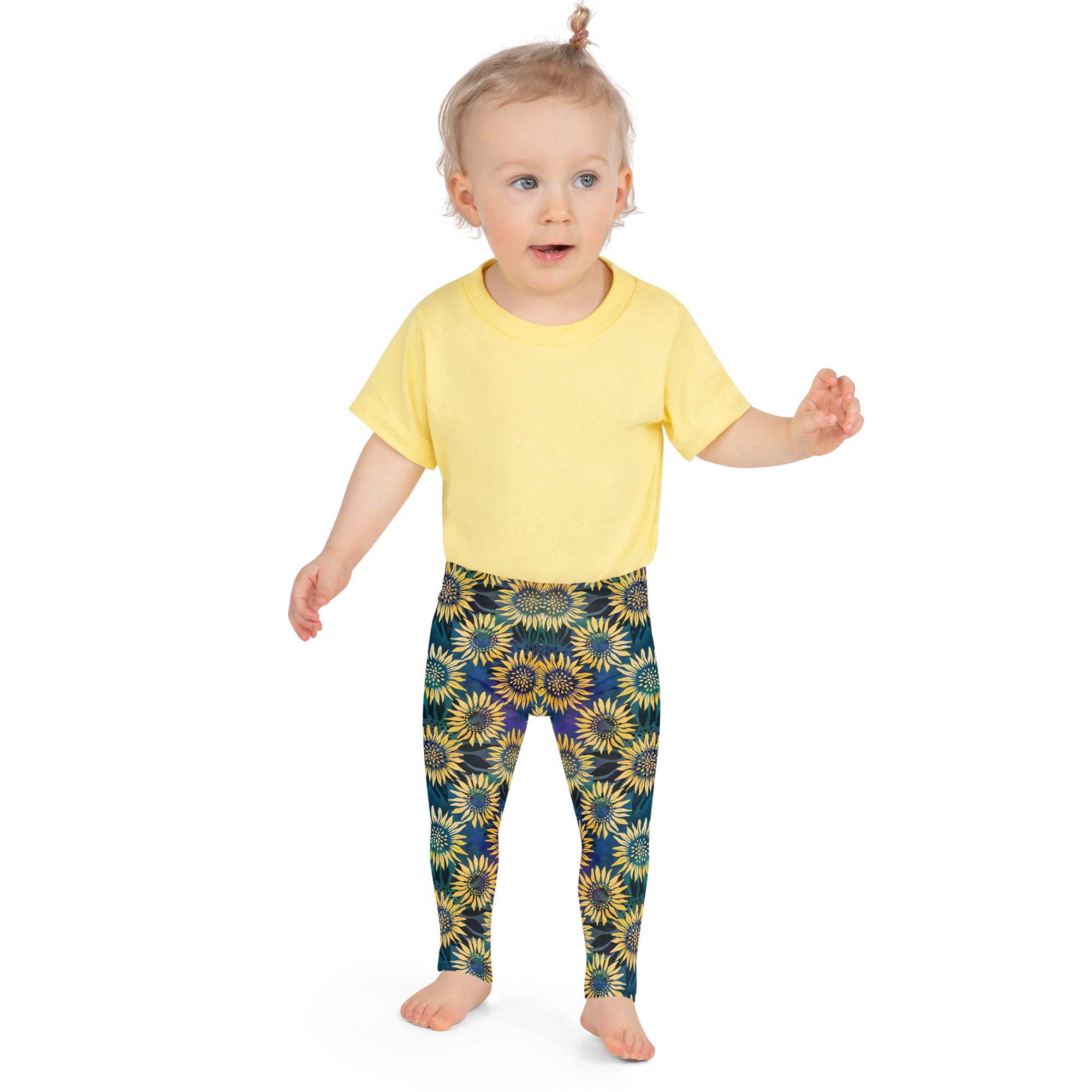 Kid's Leggings Sunflowers