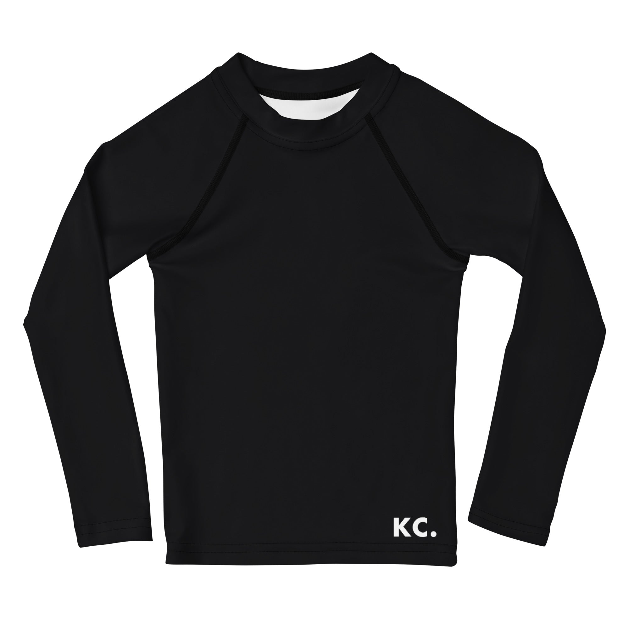 Kids Rash Guard Black