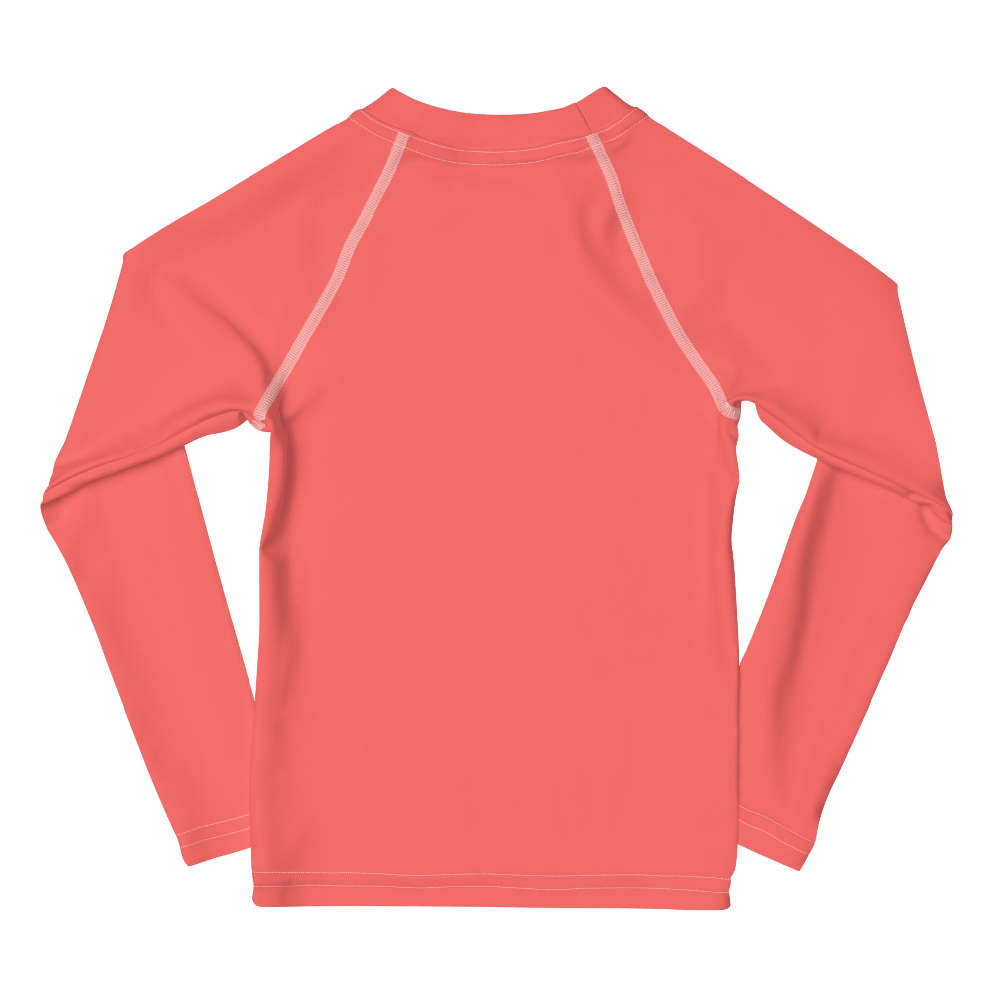 Kids Rash Guard Coral
