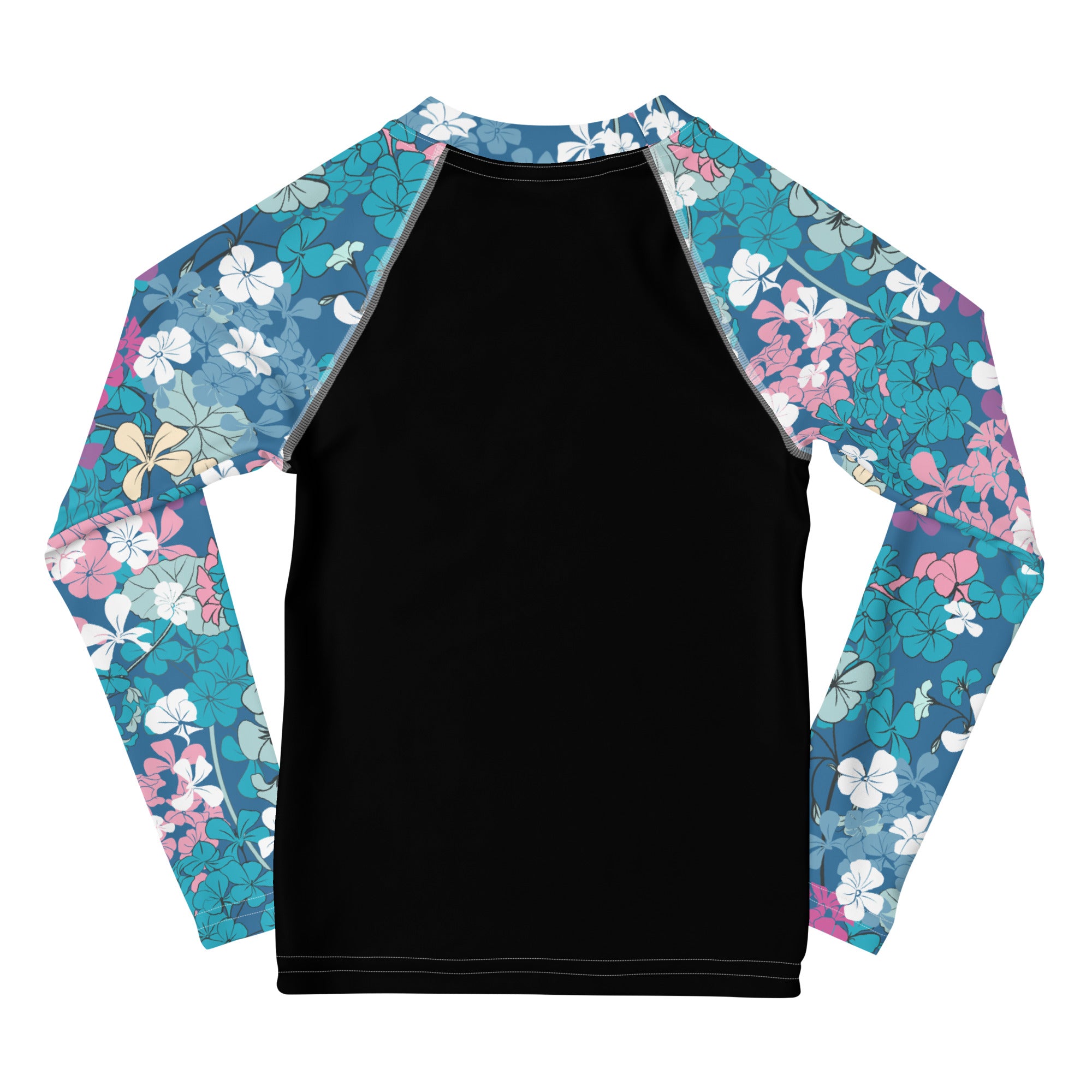 Kids Rash Guard Floral Garden
