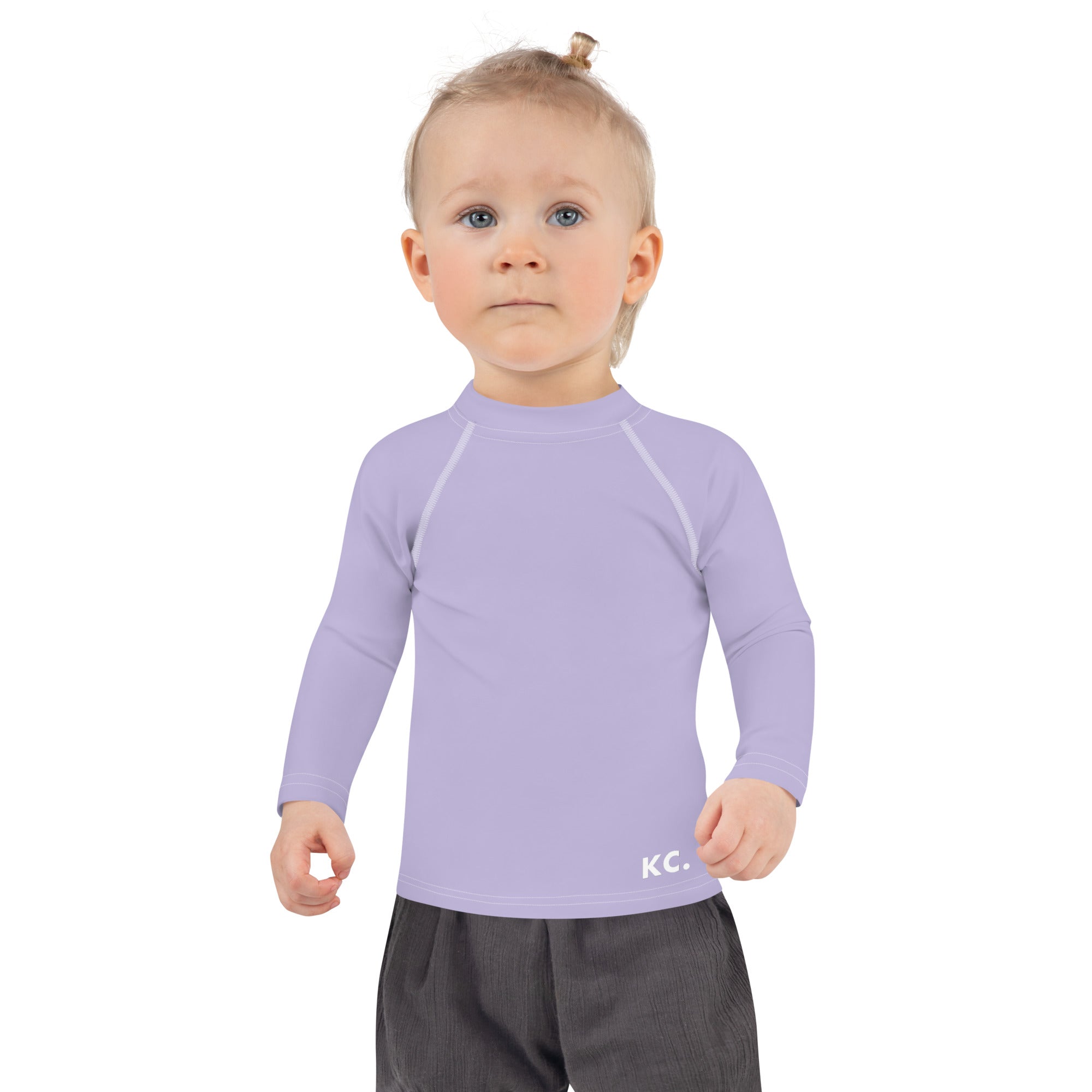 Kids Rash Guard Lavender