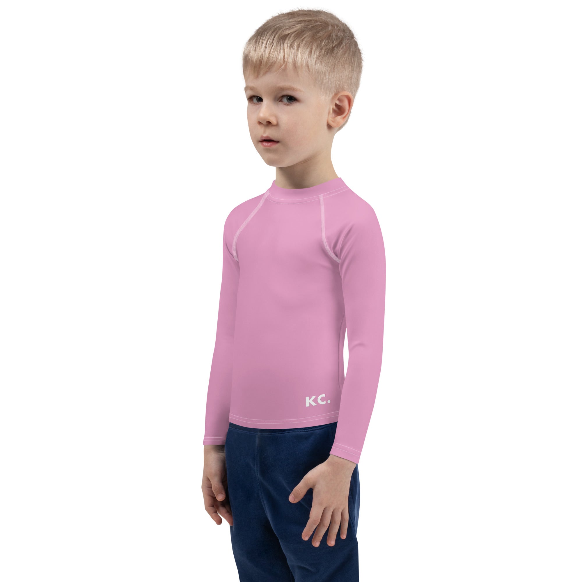 Kids Rash Guard Pink