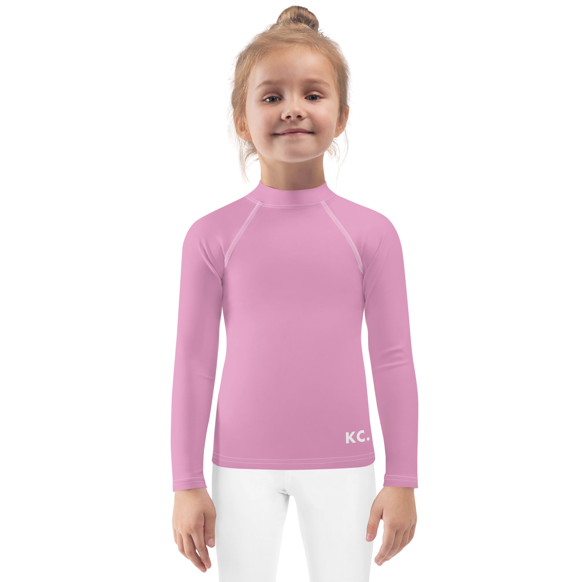 Kids Rash Guard Pink