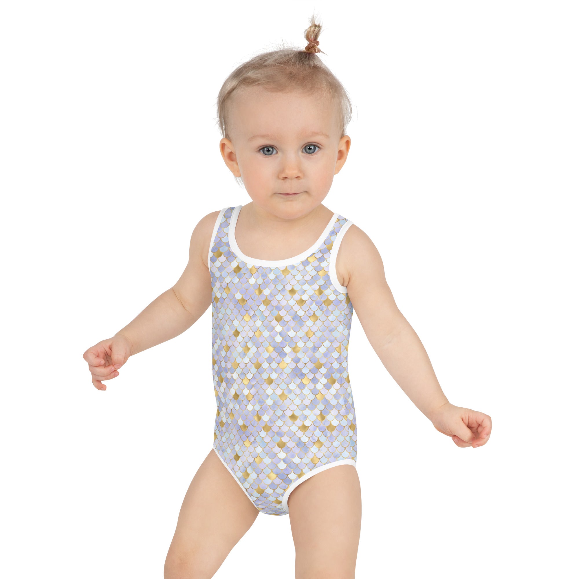Kids Swimsuit Mermaid Blue