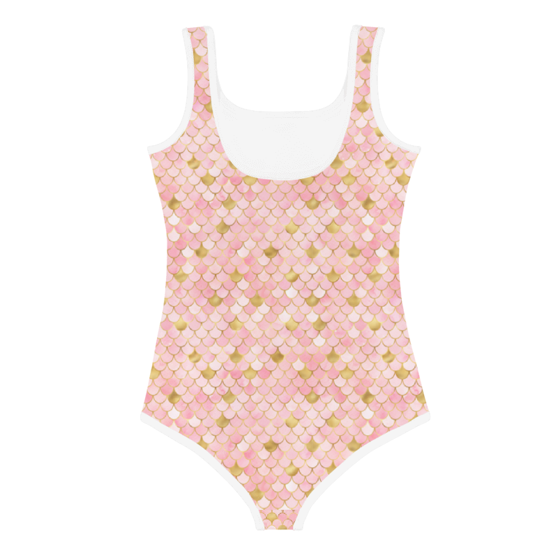 Kids Swimsuit Mermaid Pink
