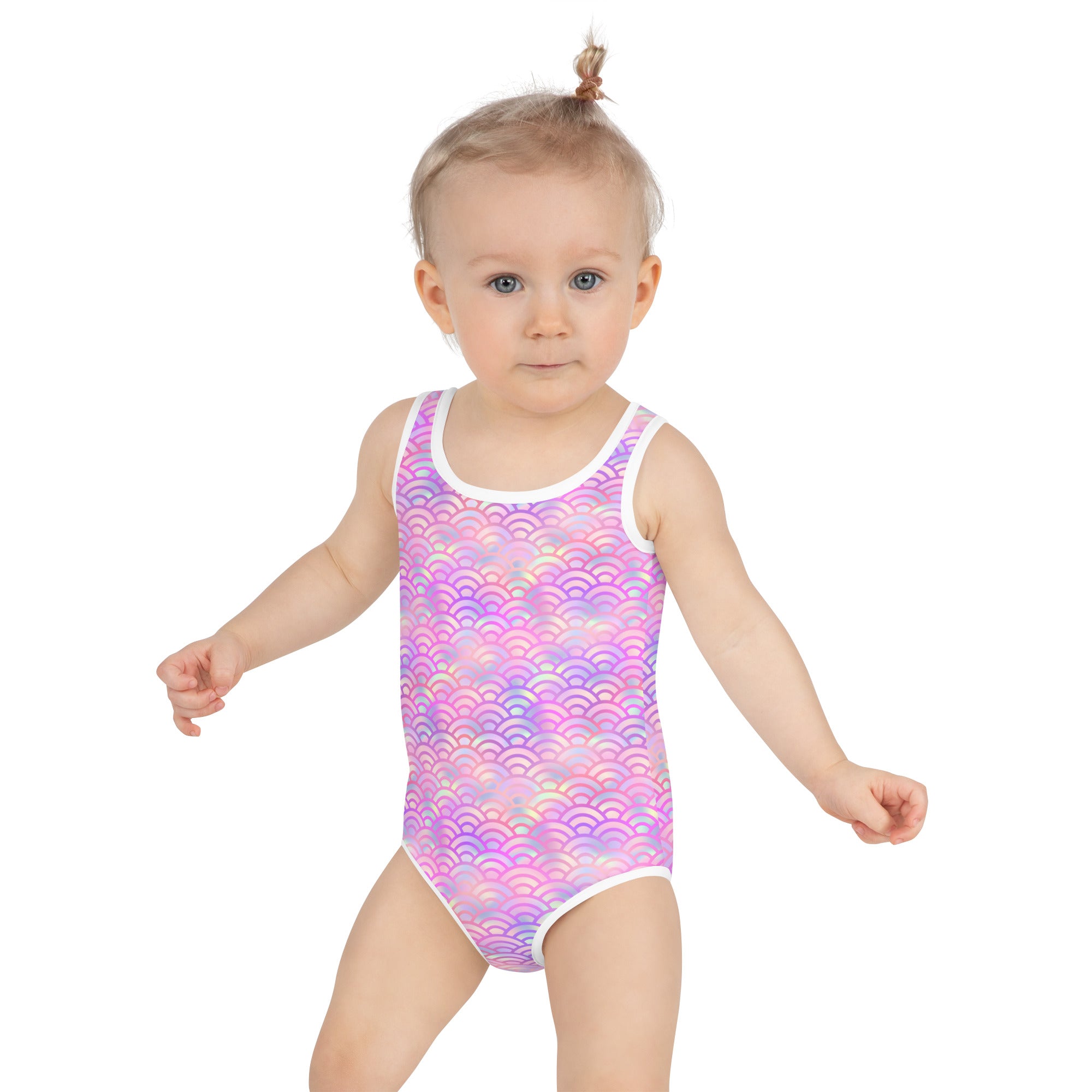 Kids Swimsuit Mermaid Pink
