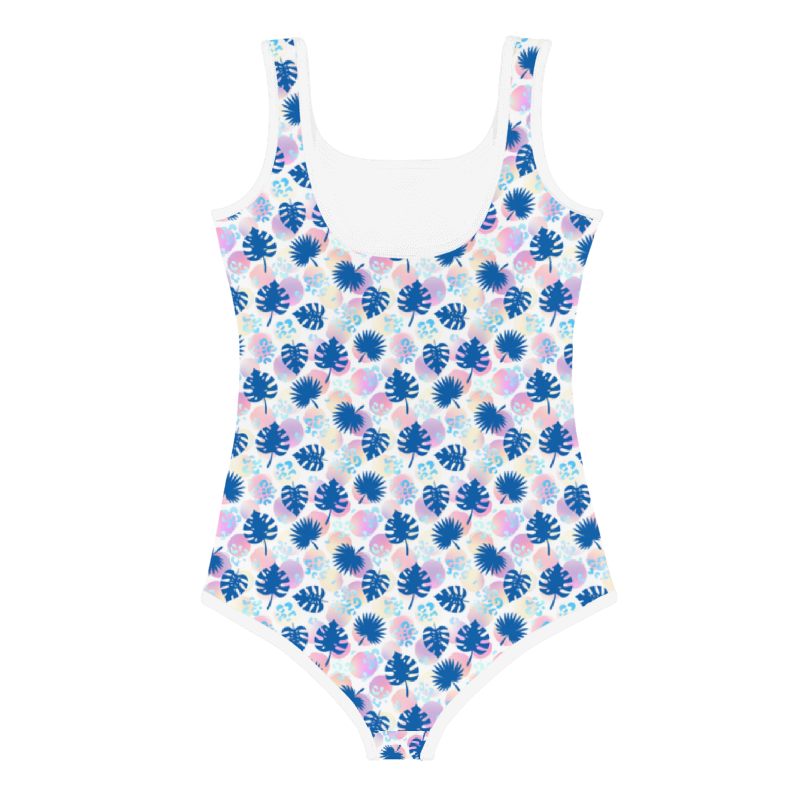 Kids Swimsuit Summer Palm leafs
