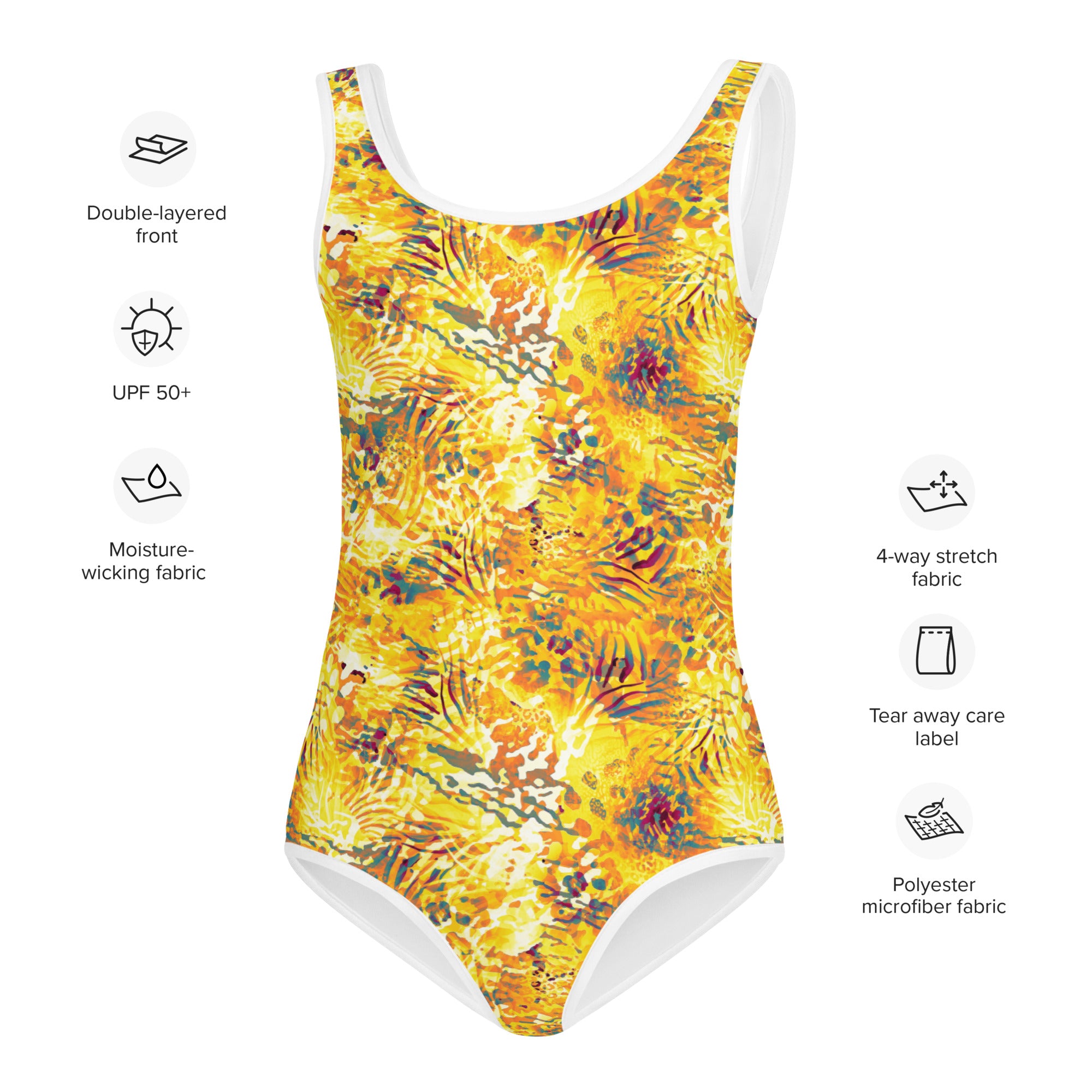 Kids Swimsuit Wilderness Design III