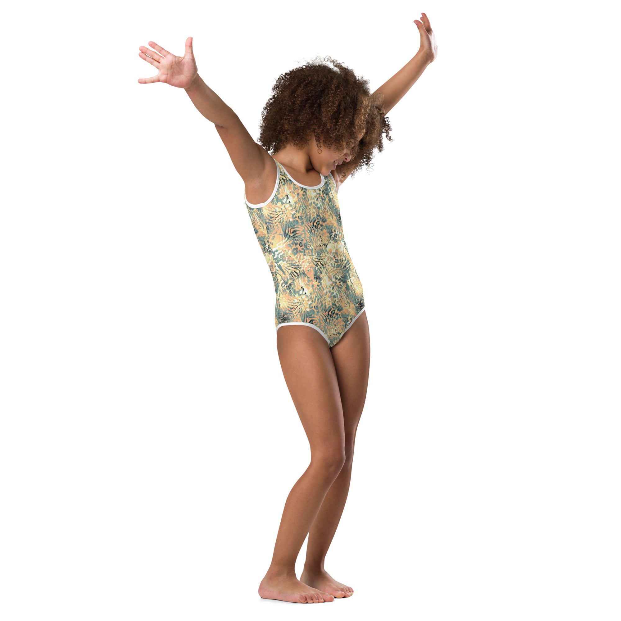 Kids Swimsuit Wilderness Design IV