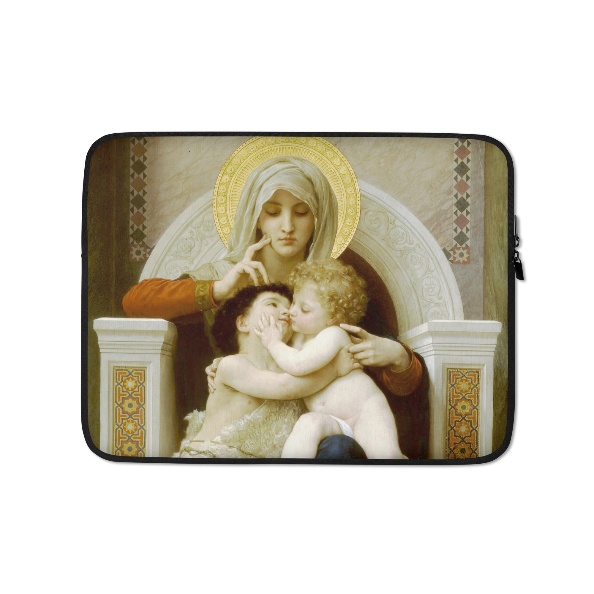 Laptop Sleeve William Adolphe Bouguereau Madonna with Child and John th Baptist