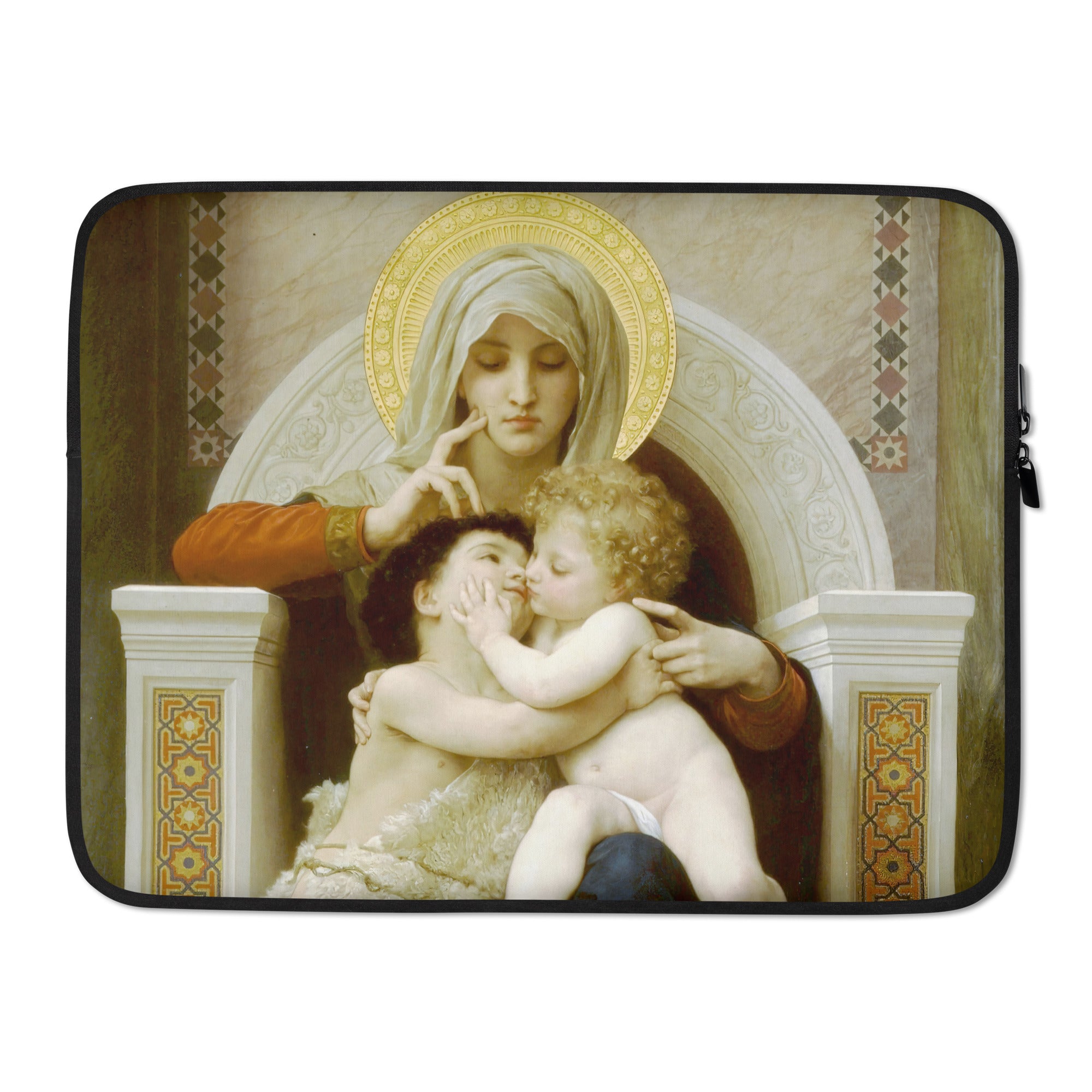 Laptop Sleeve William Adolphe Bouguereau Madonna with Child and John th Baptist