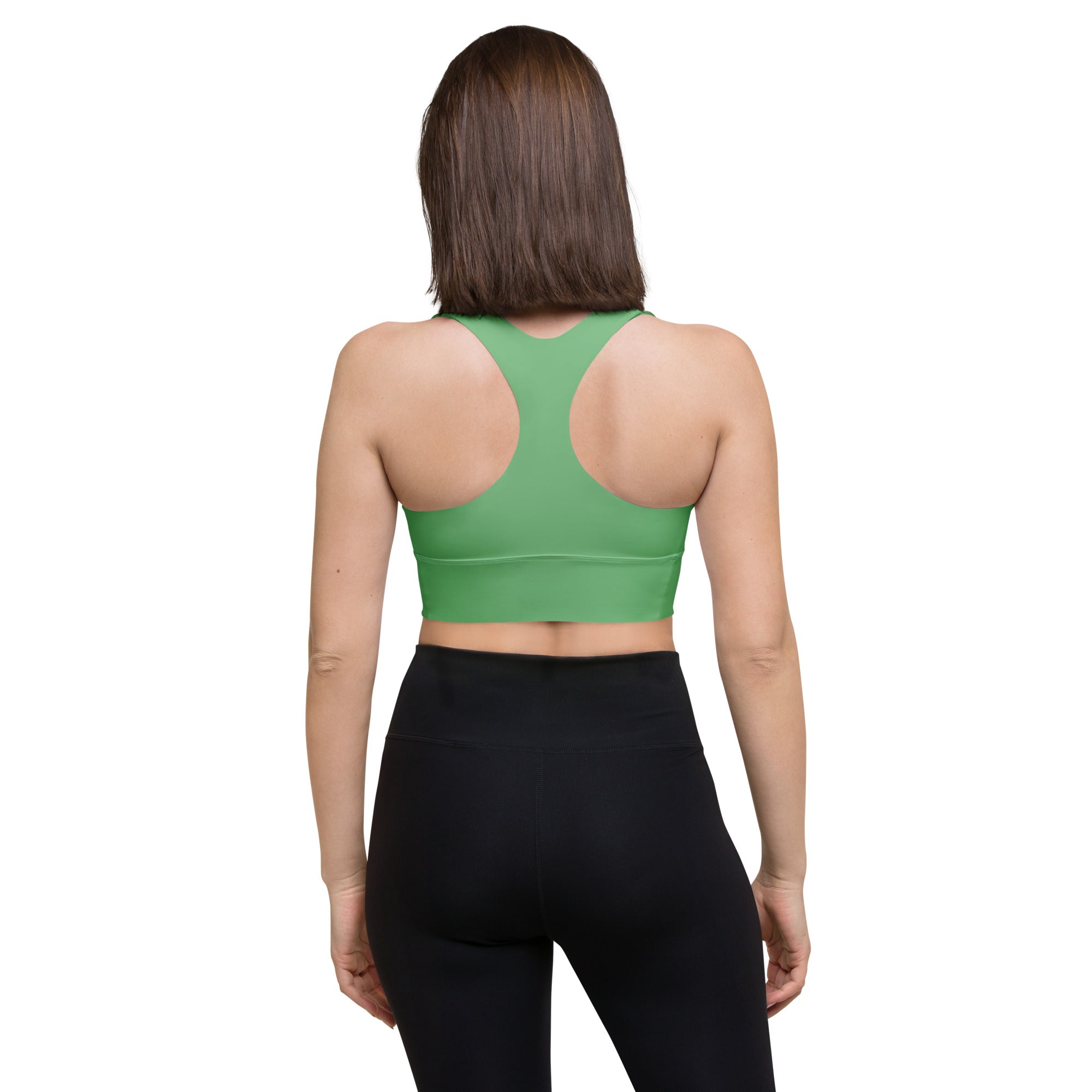 Longline sports bra Bay Leaf