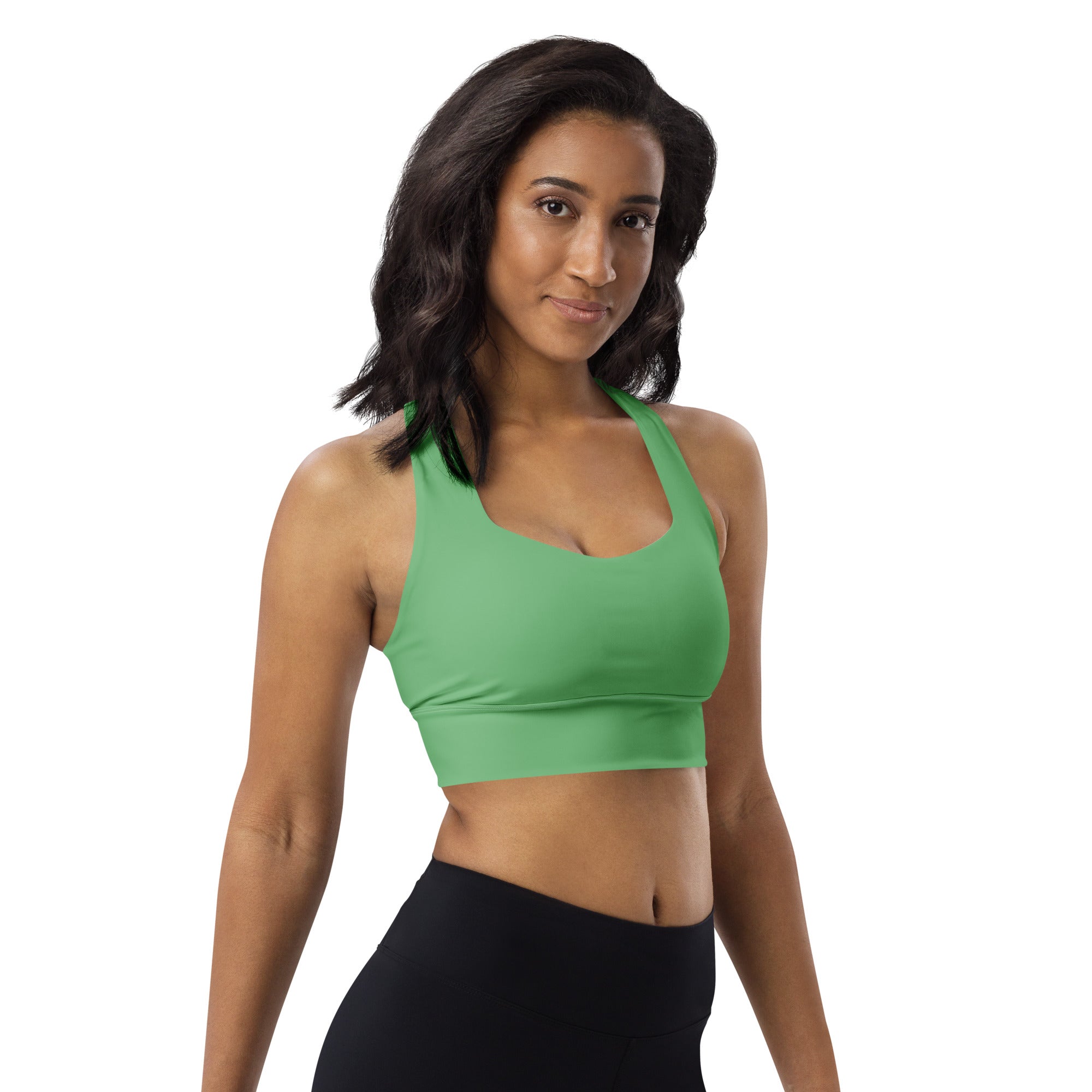 Longline sports bra Bay Leaf