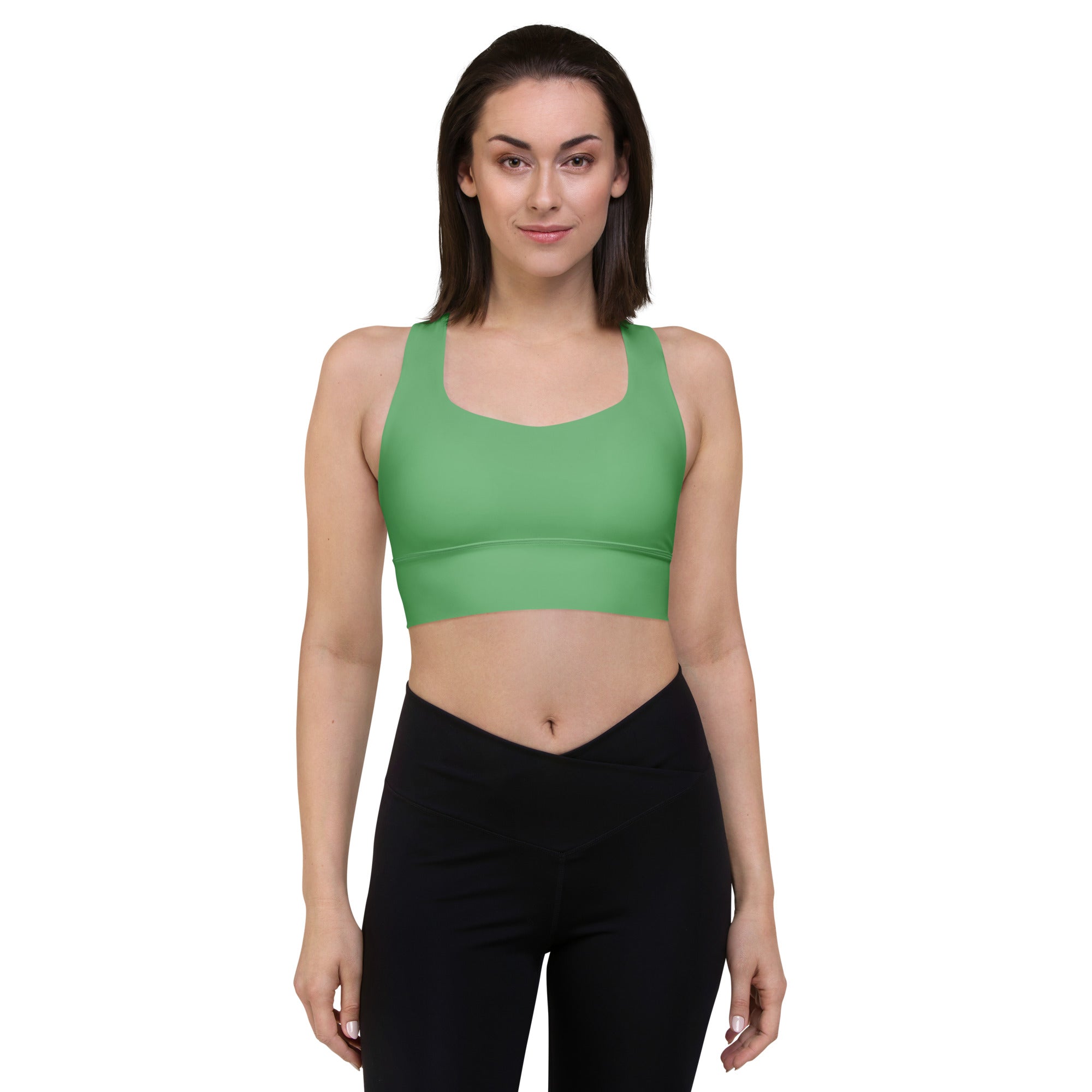 Longline sports bra Bay Leaf