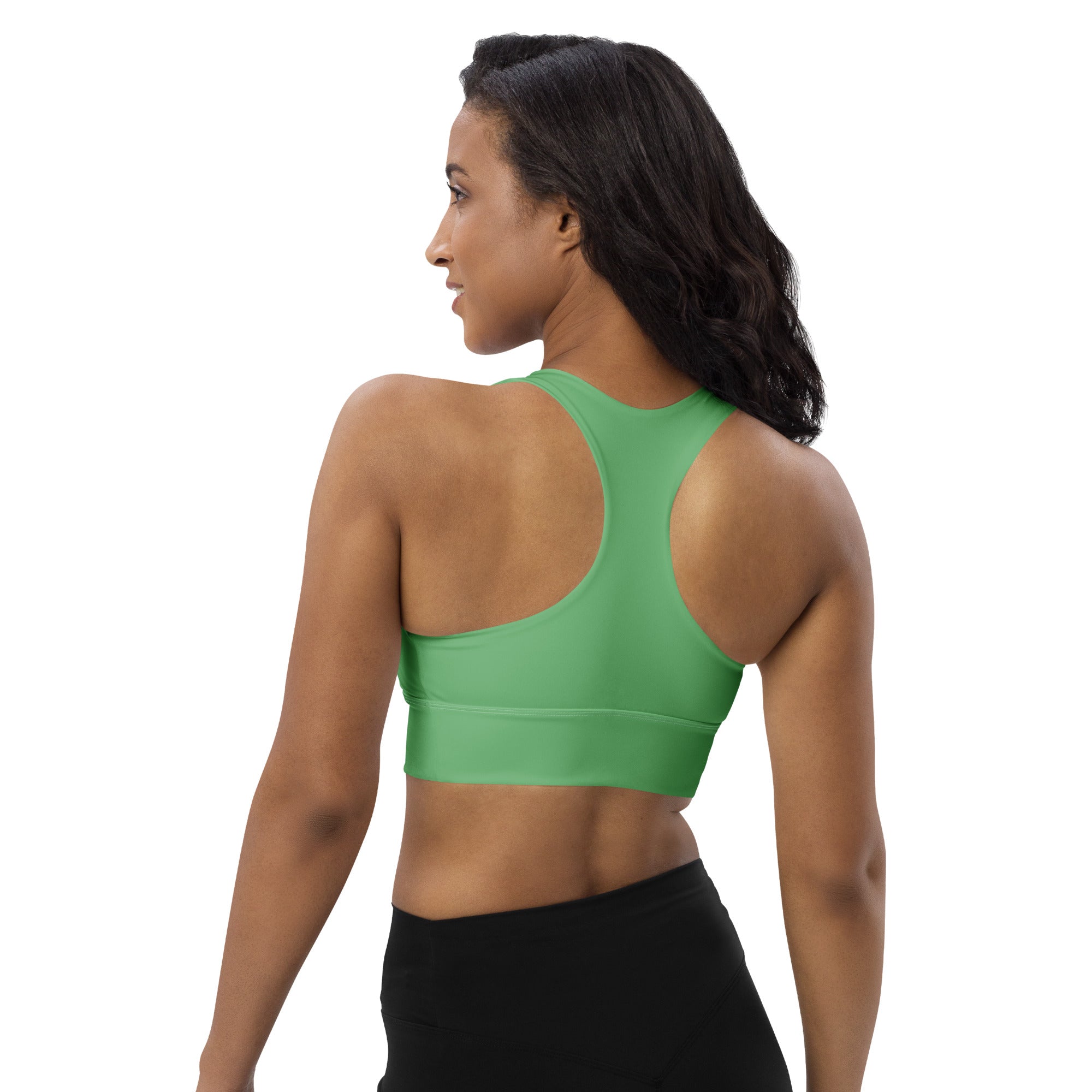 Longline sports bra Bay Leaf