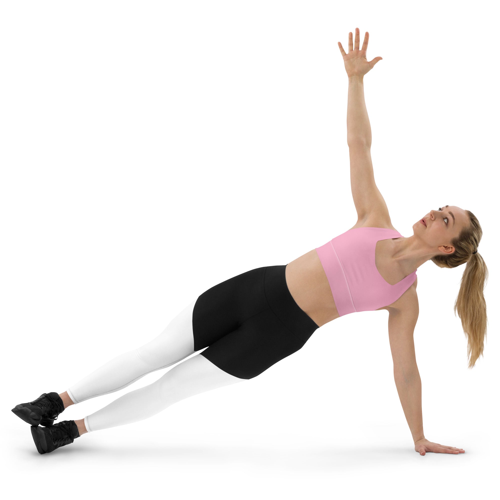 Longline sports bra Cotton Candy