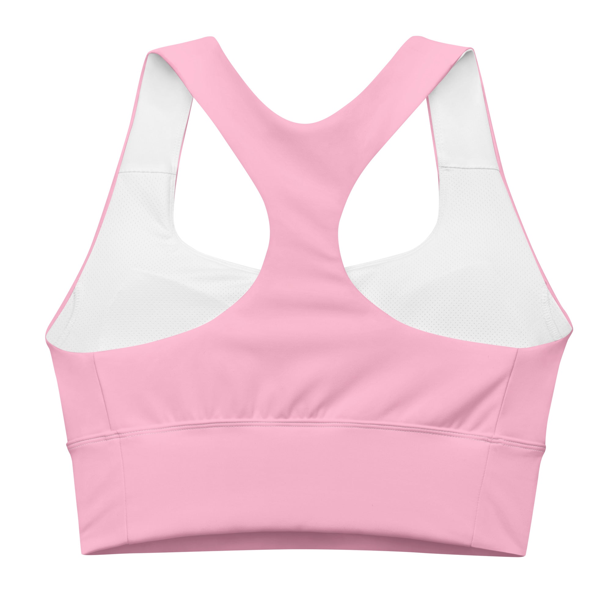 Longline sports bra Cotton Candy