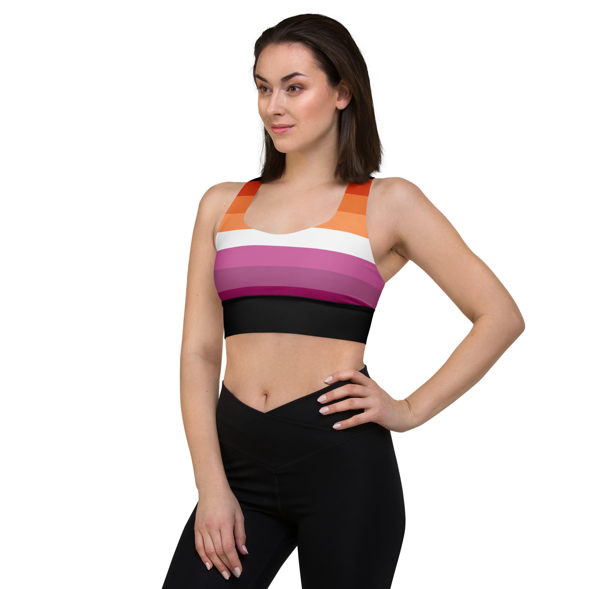 Longline sports bra Lesbian