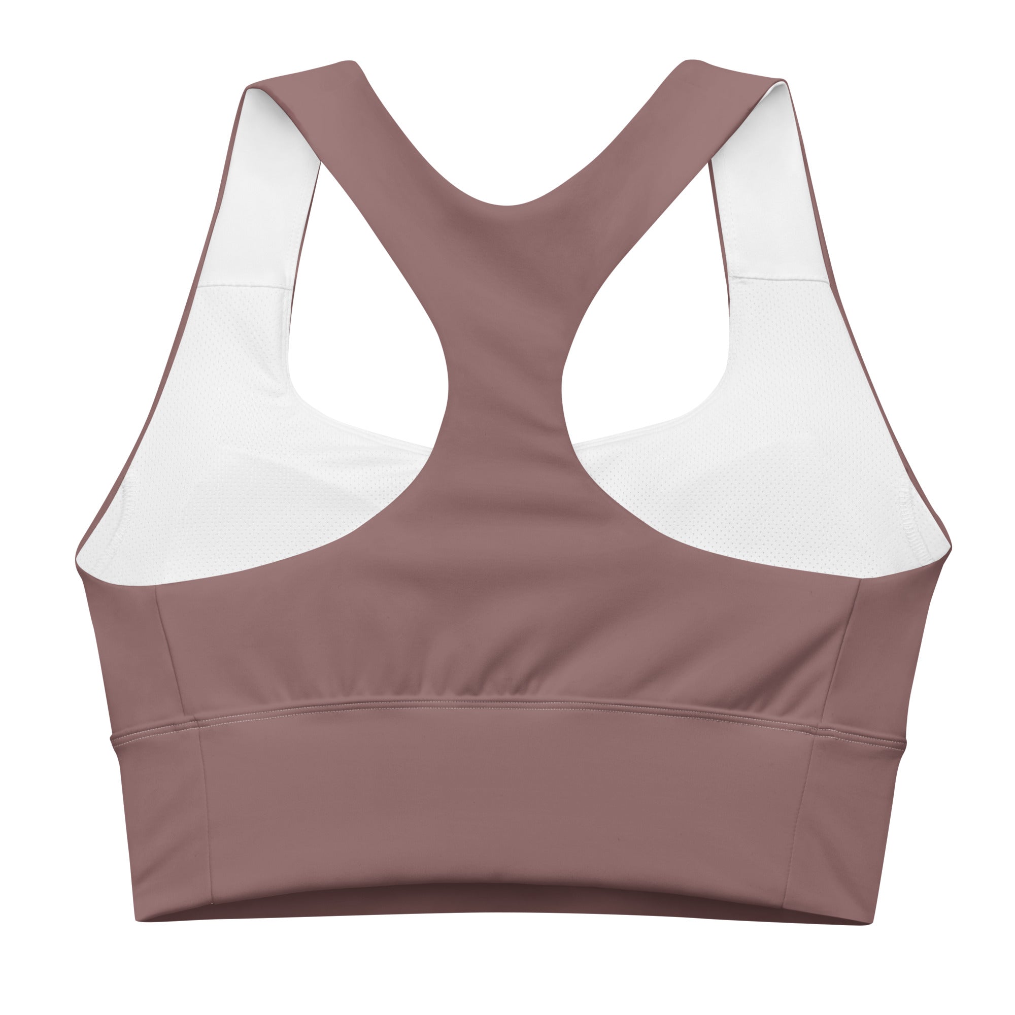 Longline sports bra Light Wood