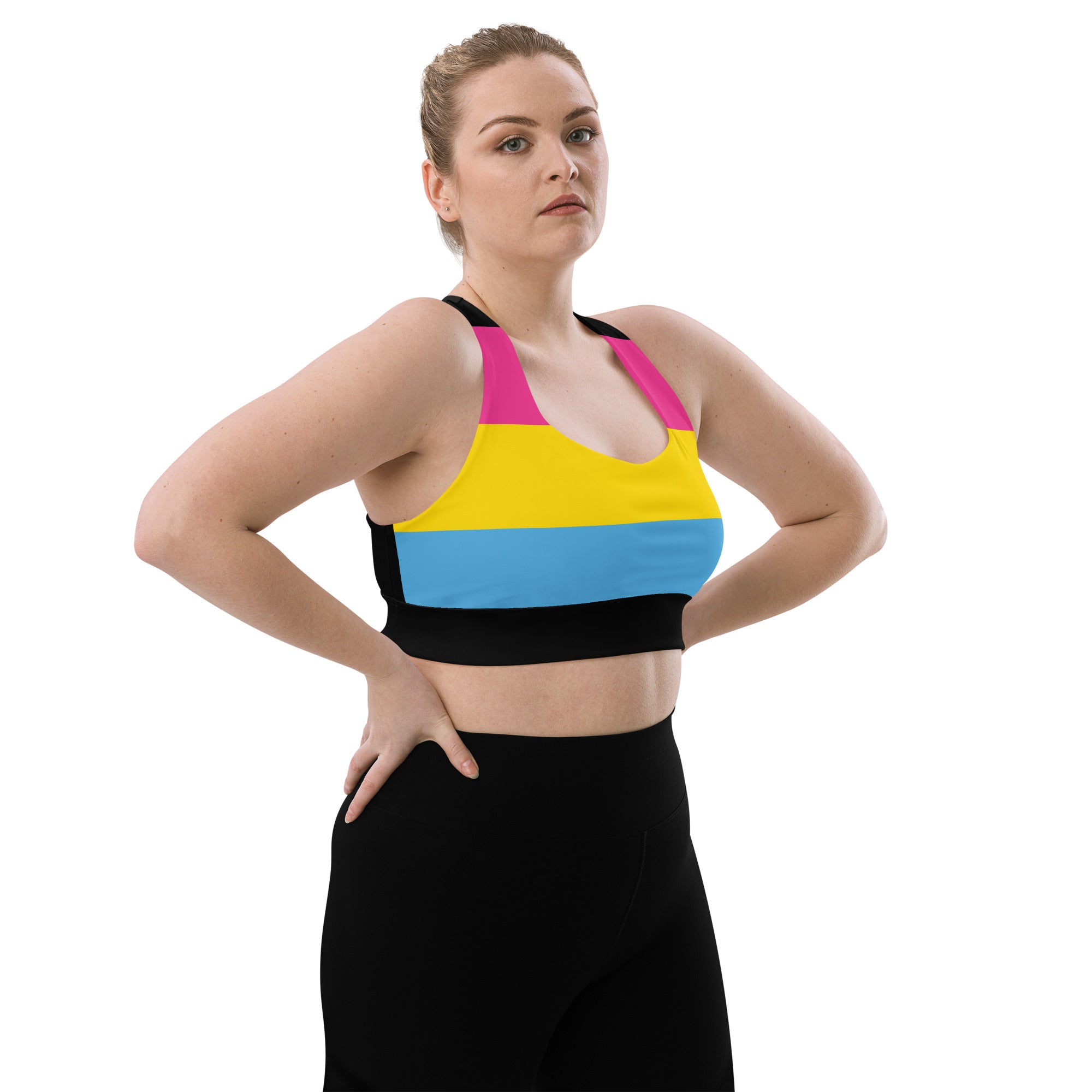 Longline sports bra Pansexual