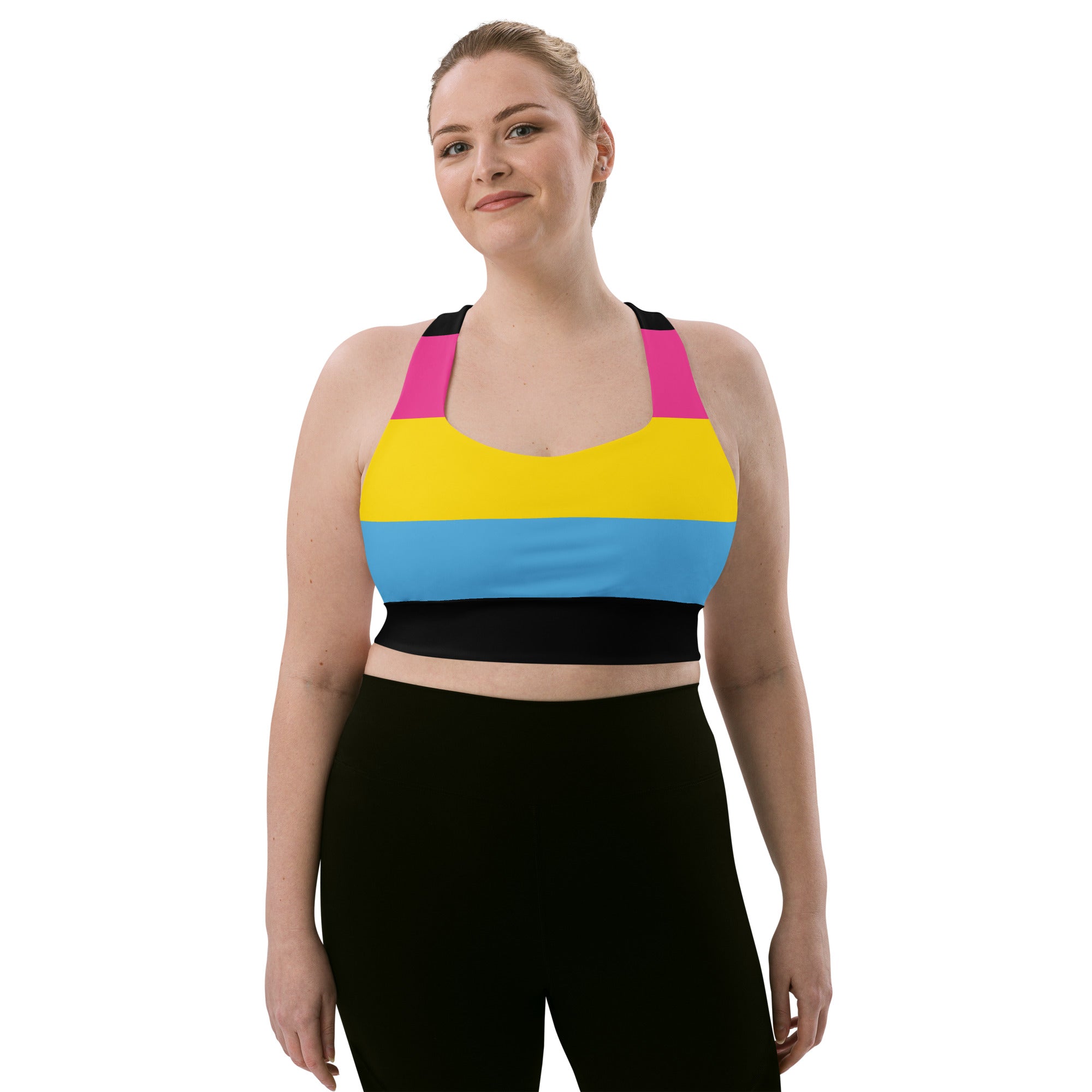 Longline sports bra Pansexual