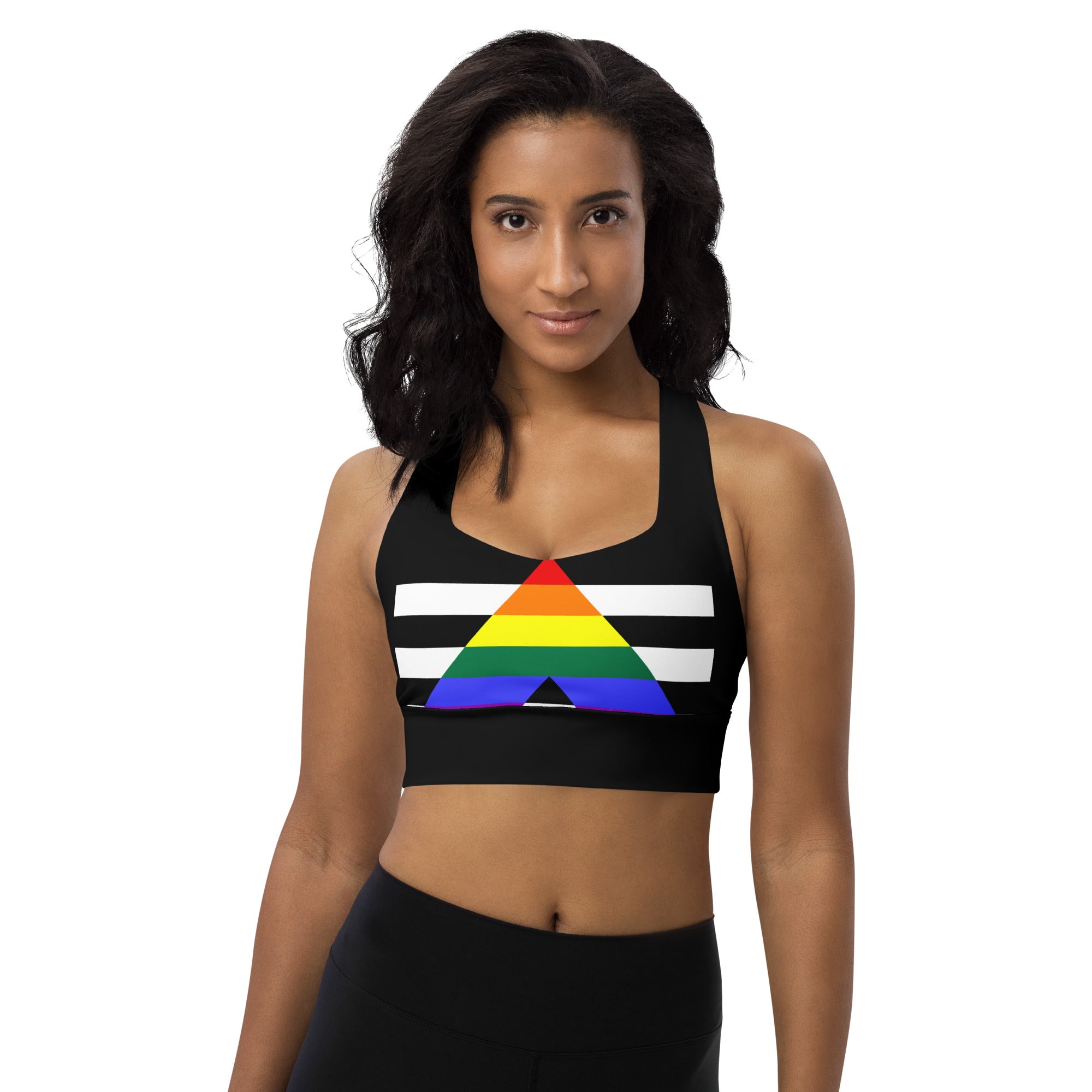Longline sports bra Straight ally