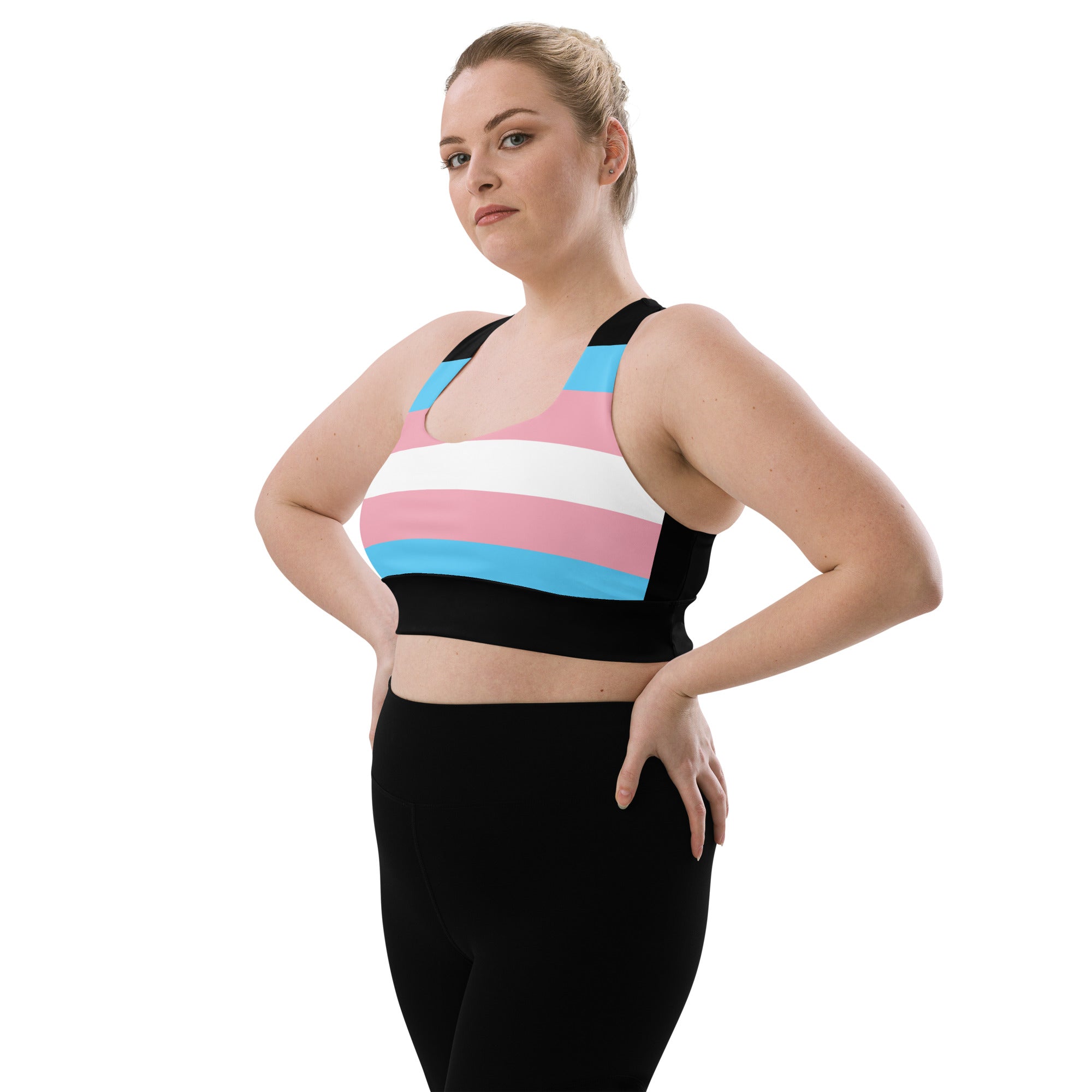 Longline sports bra Transgender