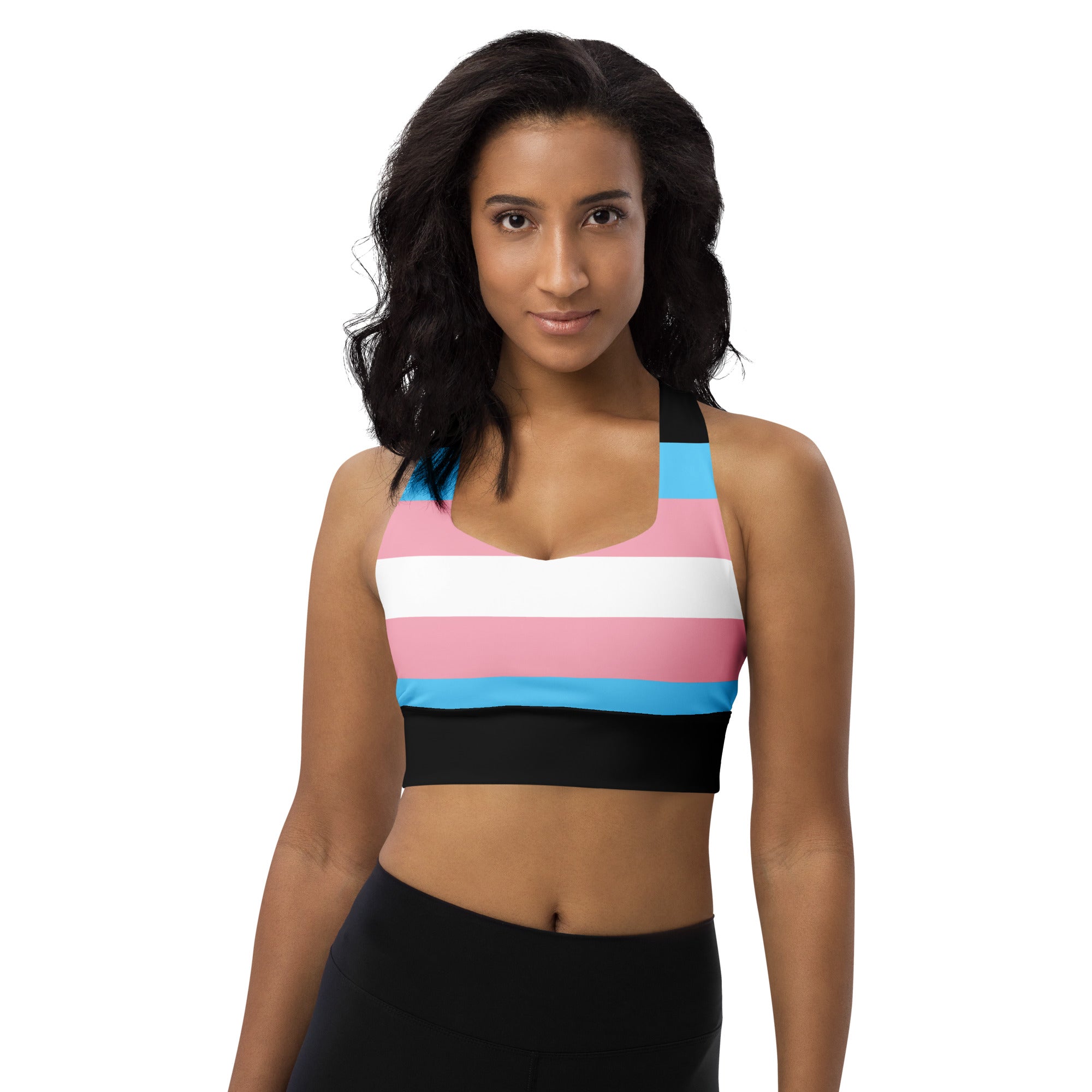 Longline sports bra Transgender