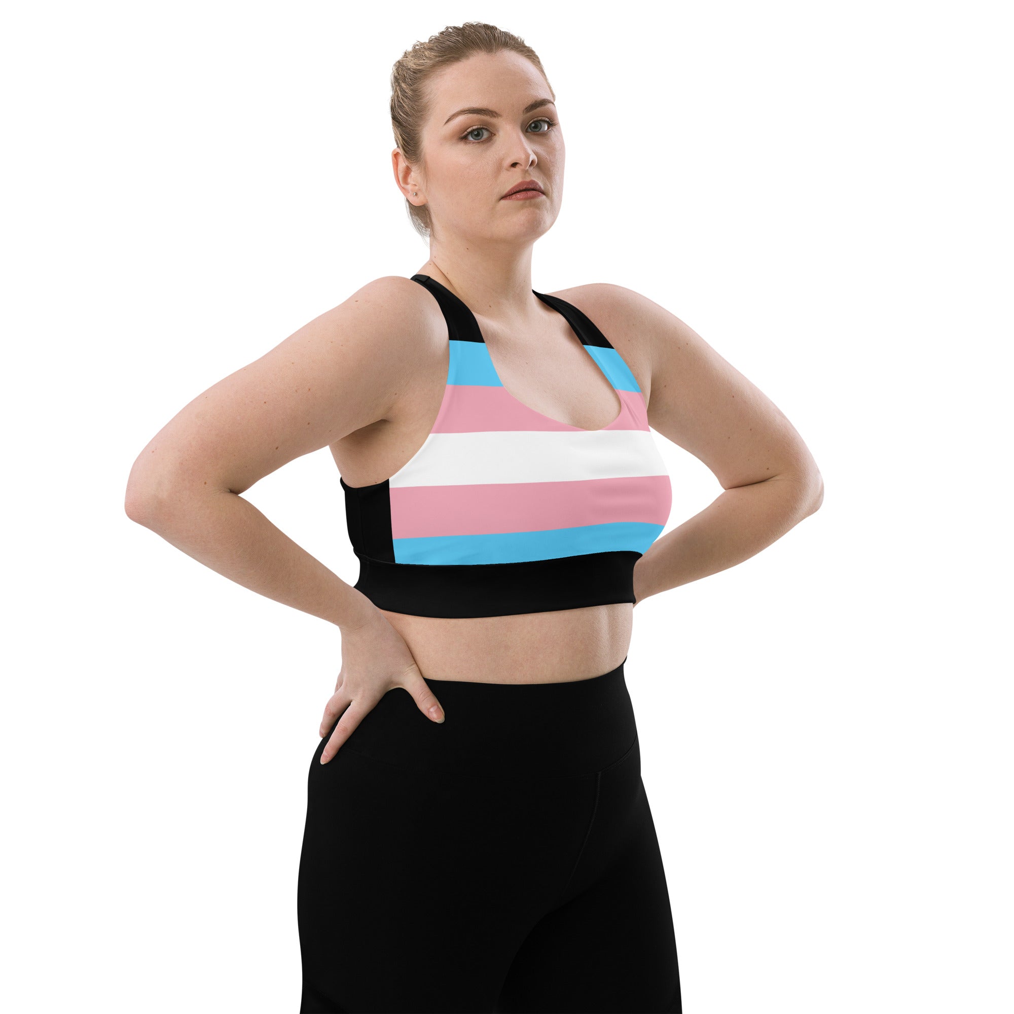 Longline sports bra Transgender