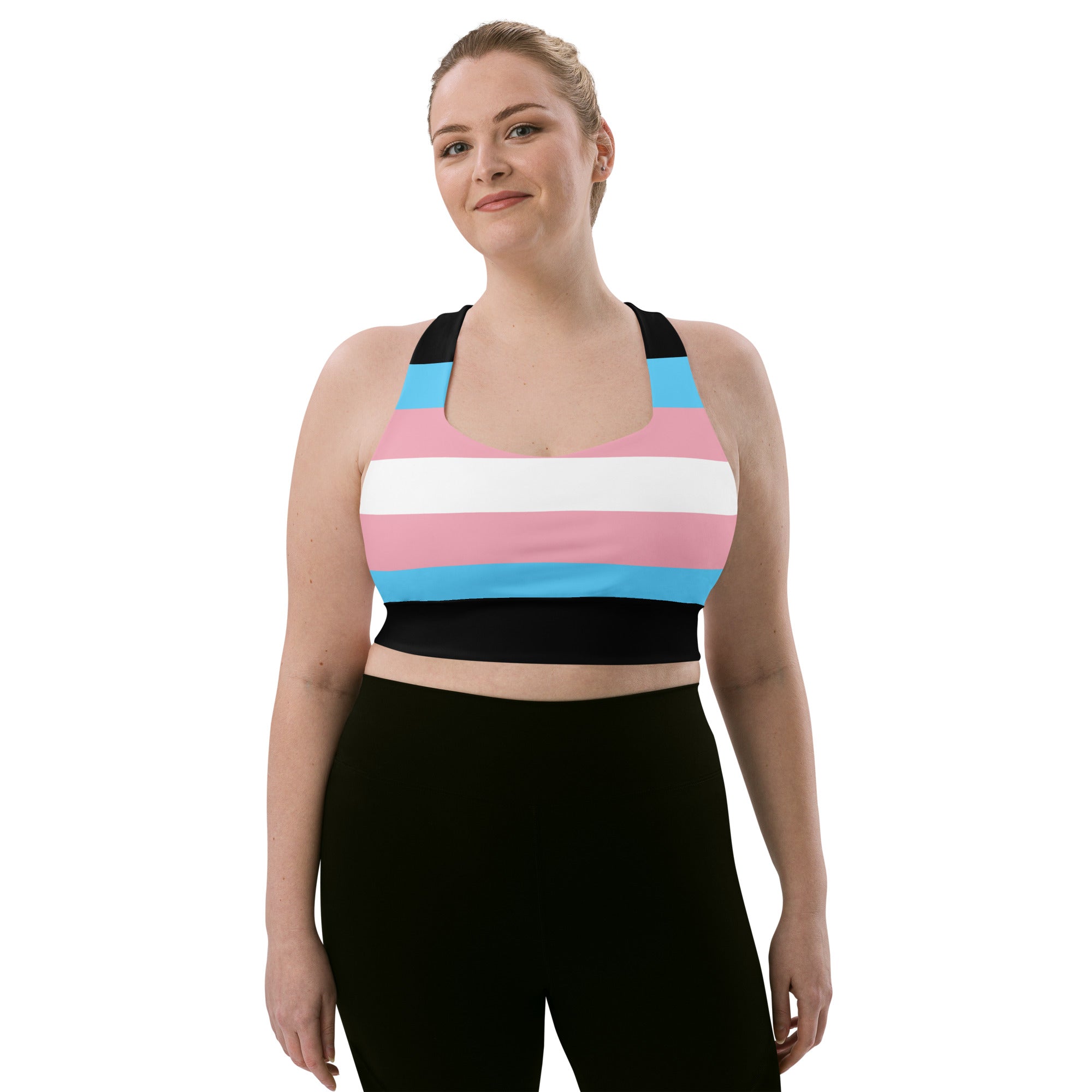Longline sports bra Transgender
