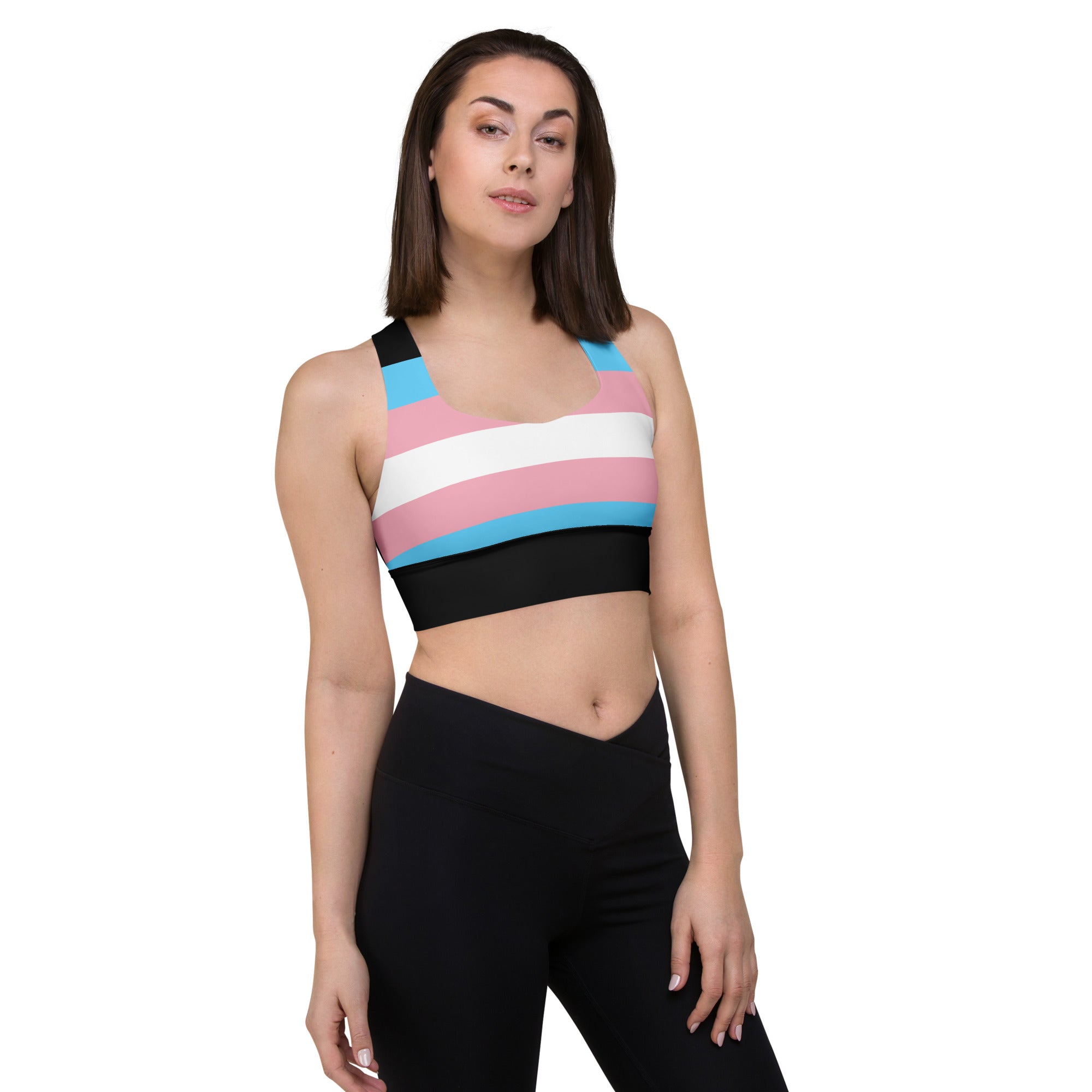 Longline sports bra Transgender