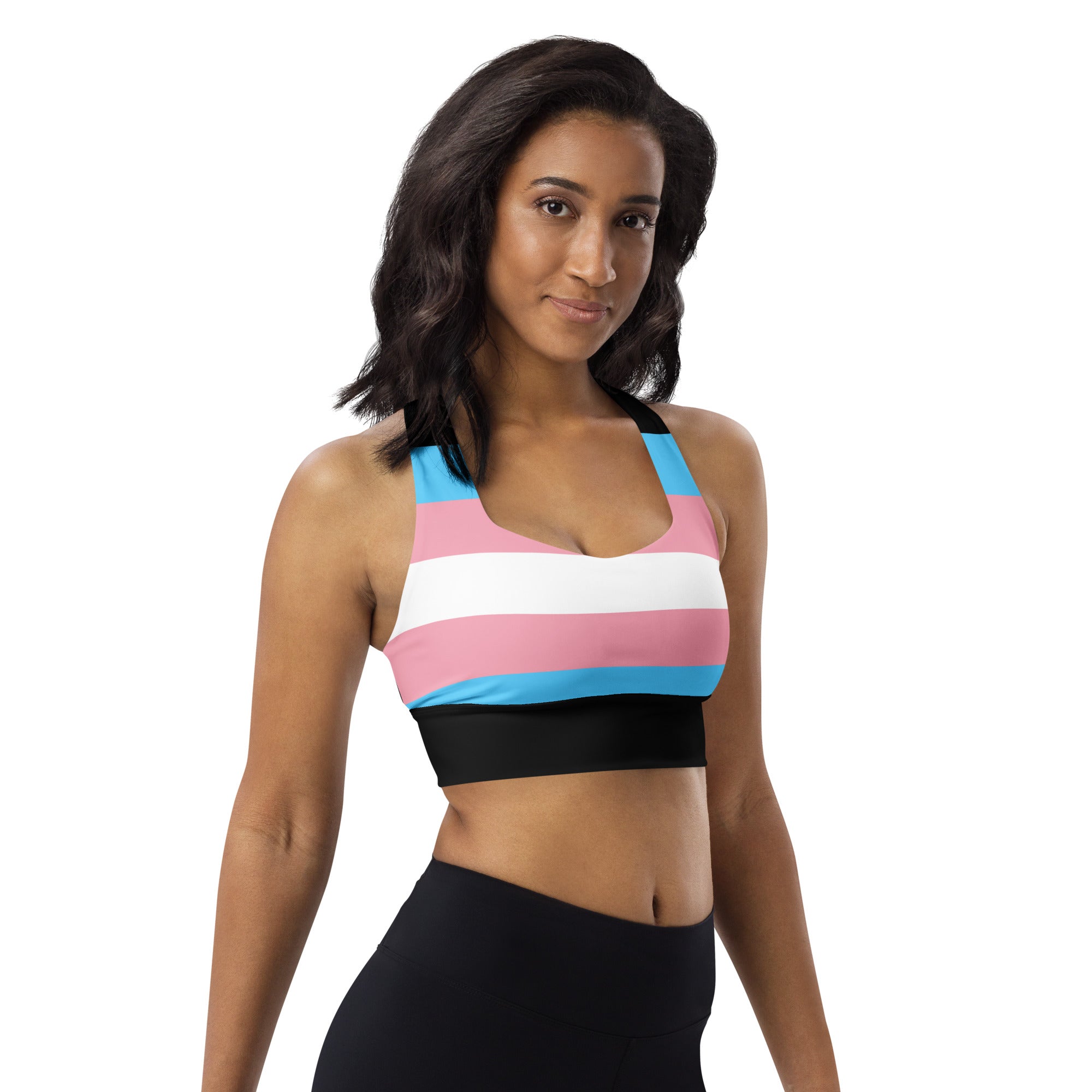 Longline sports bra Transgender