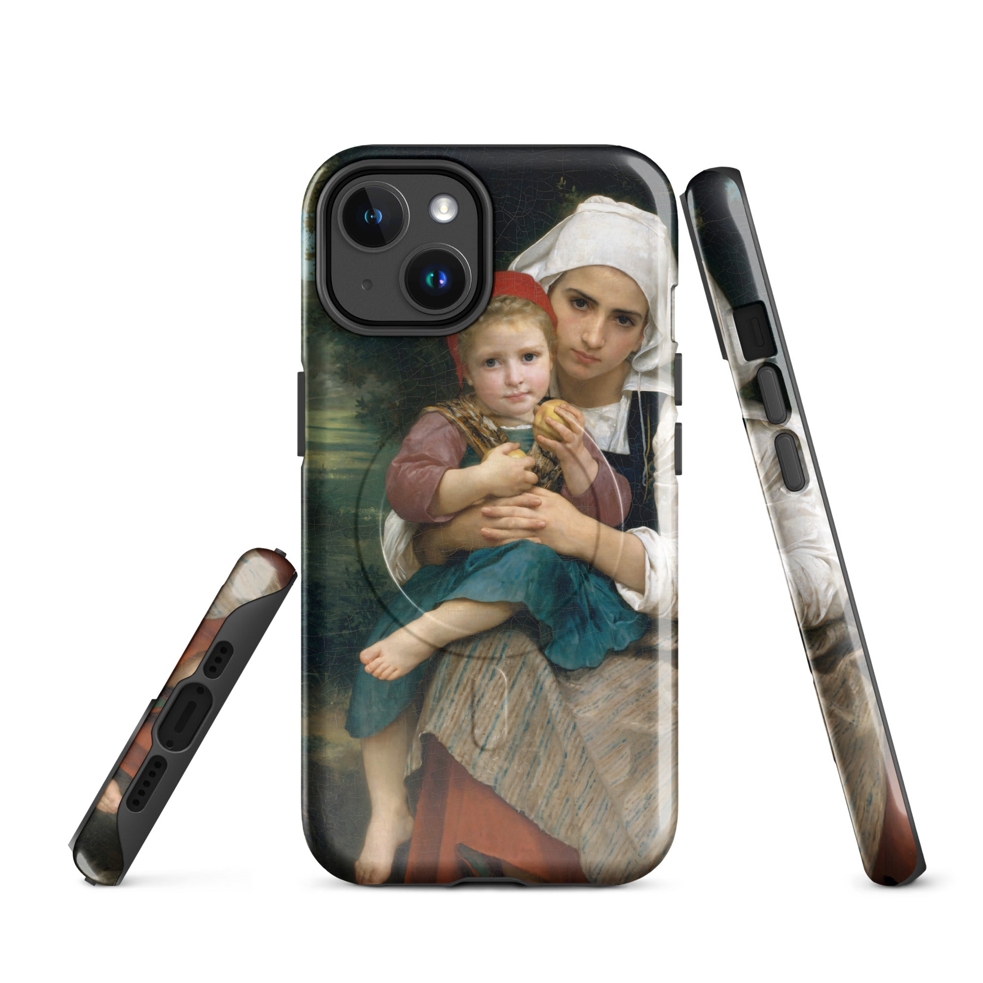 MagSafe® Tough case for iPhone® Breton Brother and Sister