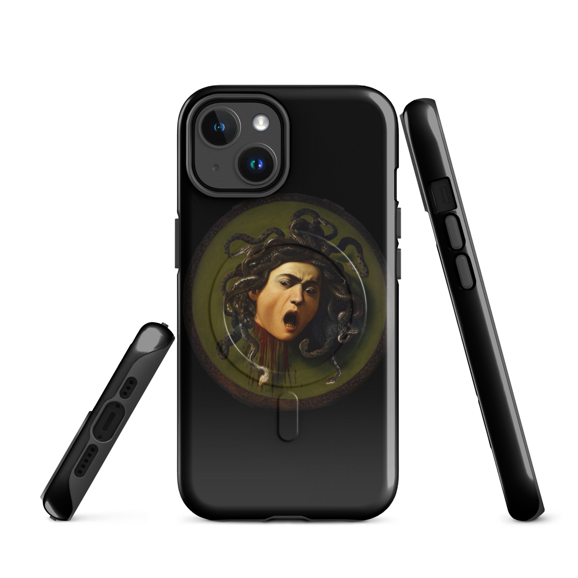 MagSafe® tough case for iPhone® Caravaggio Medusa 1597