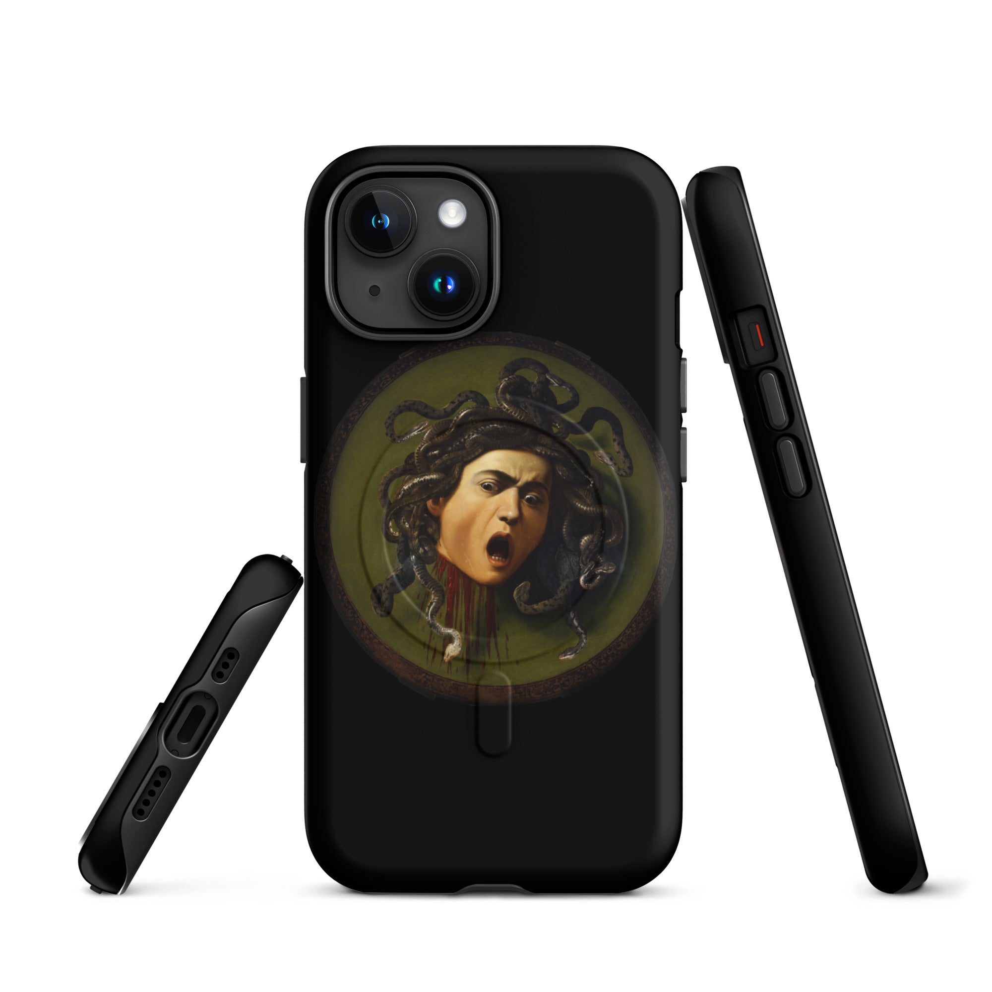 MagSafe® tough case for iPhone® Caravaggio Medusa 1597