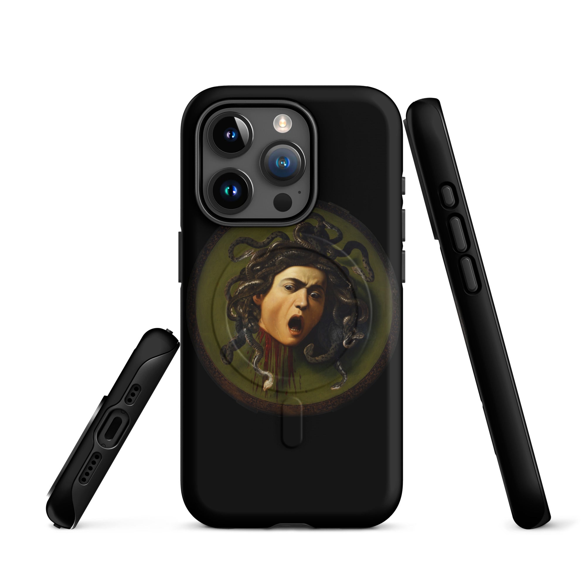 MagSafe® tough case for iPhone® Caravaggio Medusa 1597