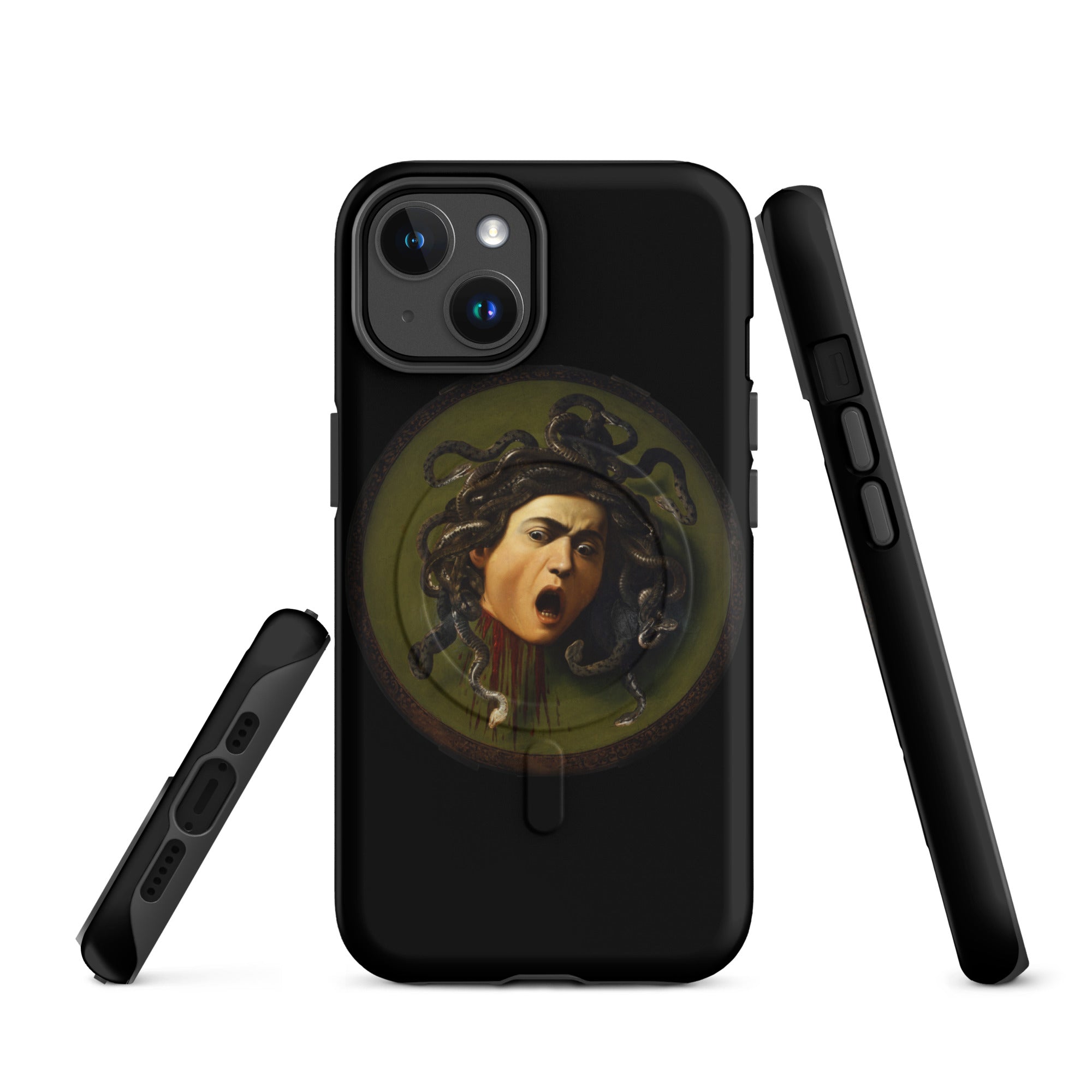 MagSafe® tough case for iPhone® Caravaggio Medusa 1597