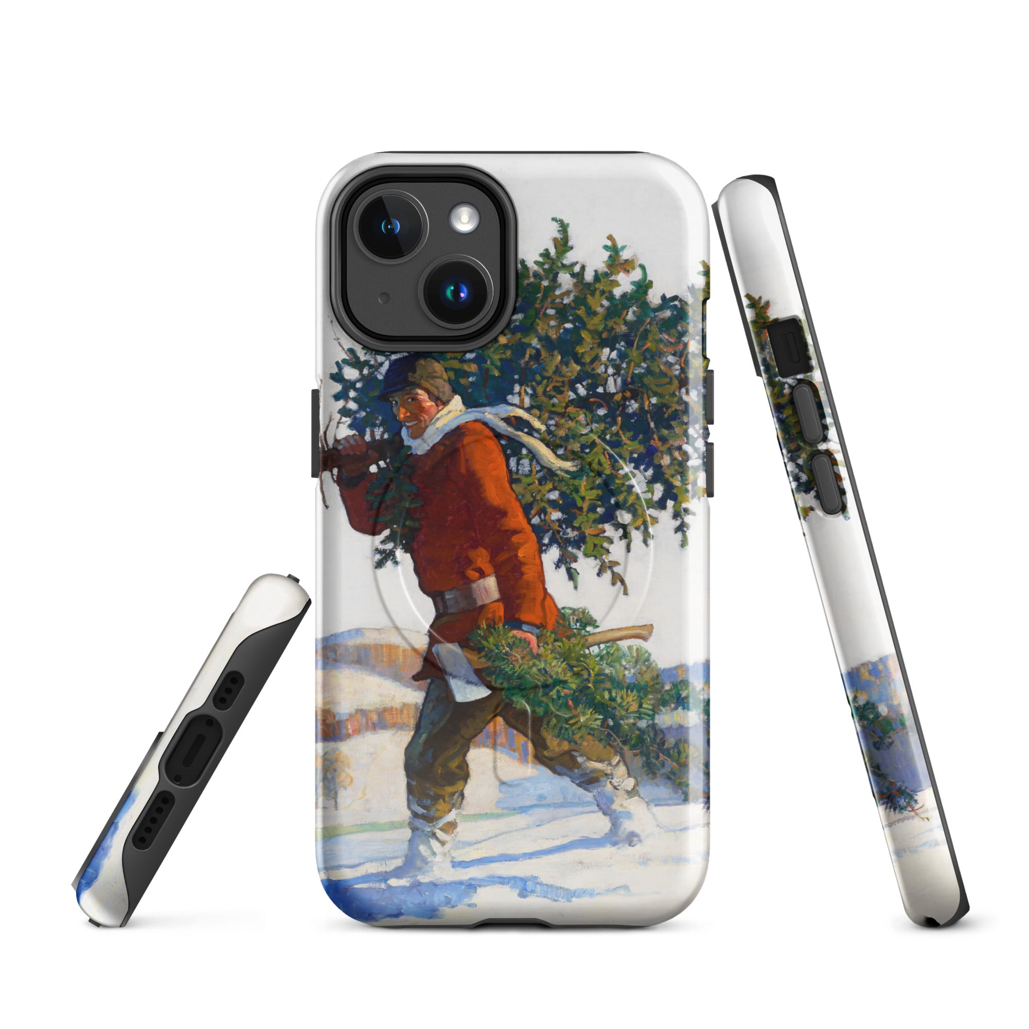 MagSafe® Tough case for iPhone® Christmas Tree